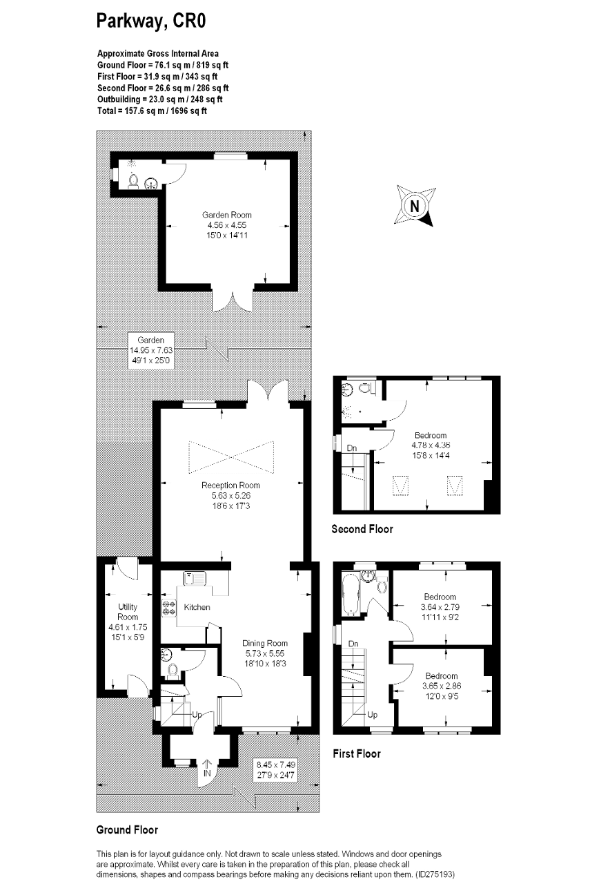 3 Bedrooms  for sale in Parkway, New Addington, Croydon, Surrey CR0