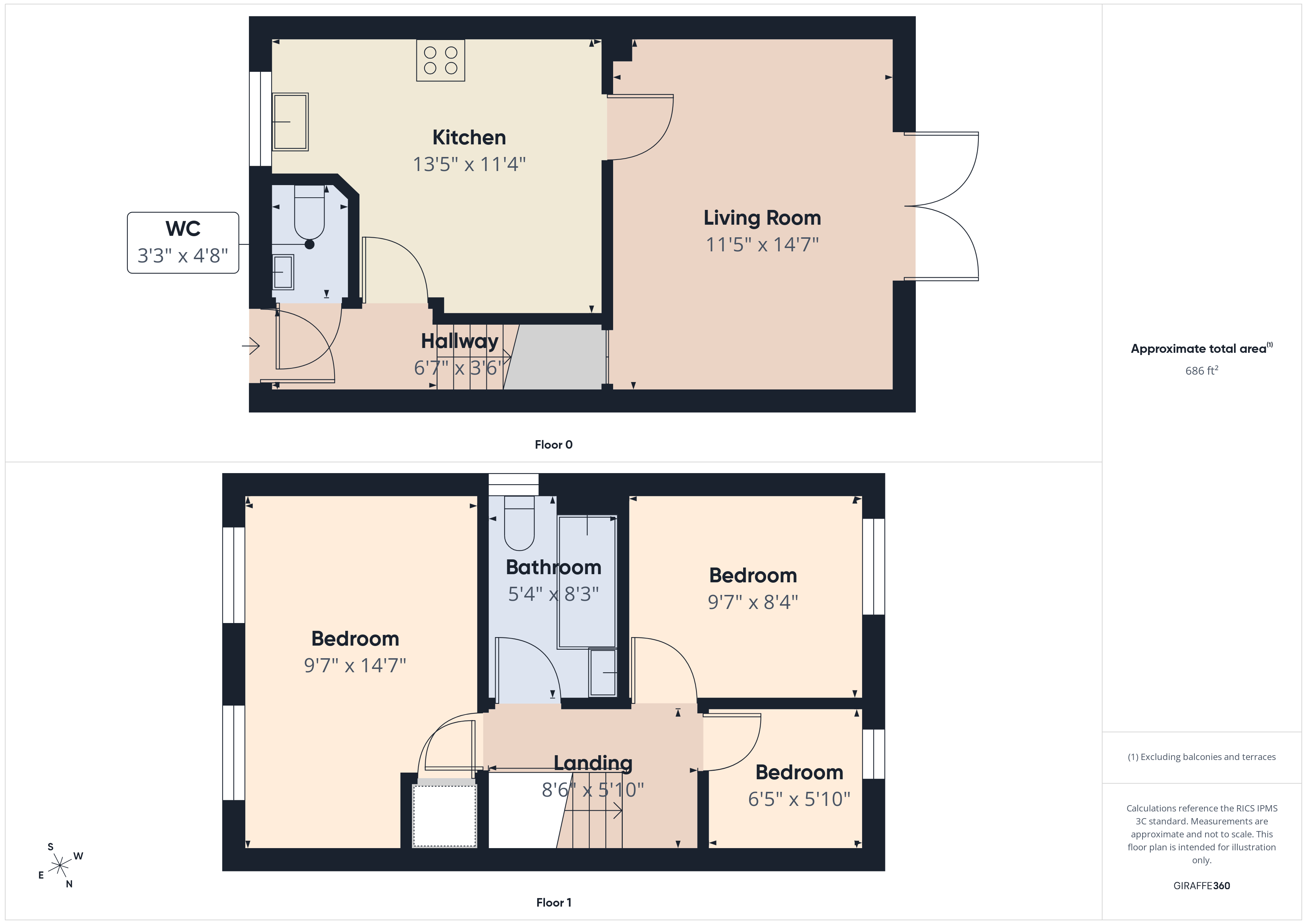 4, Beacon Drive, Scarborough floorplan