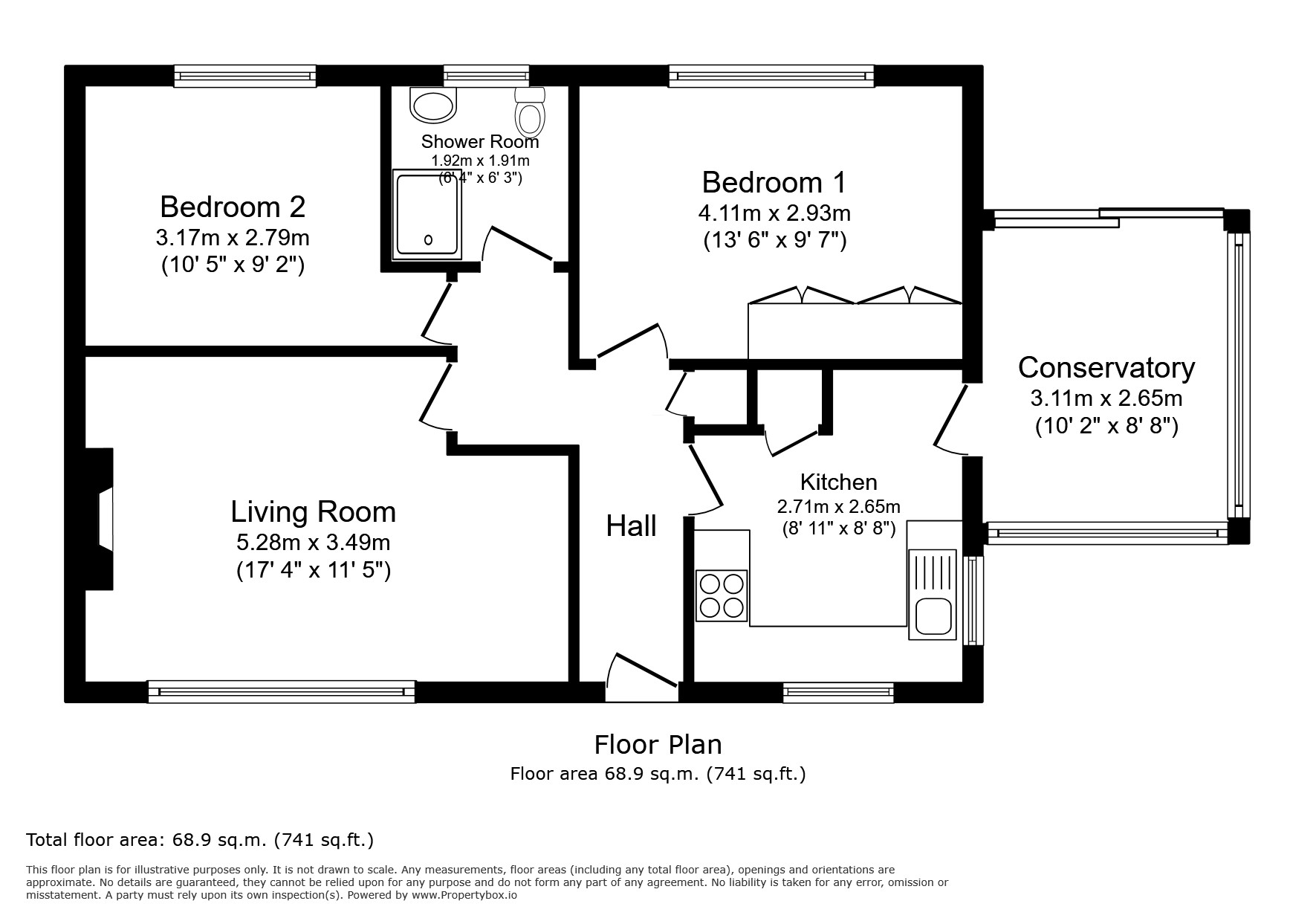 9, Saxon Way, Ellesmere Port floorplan