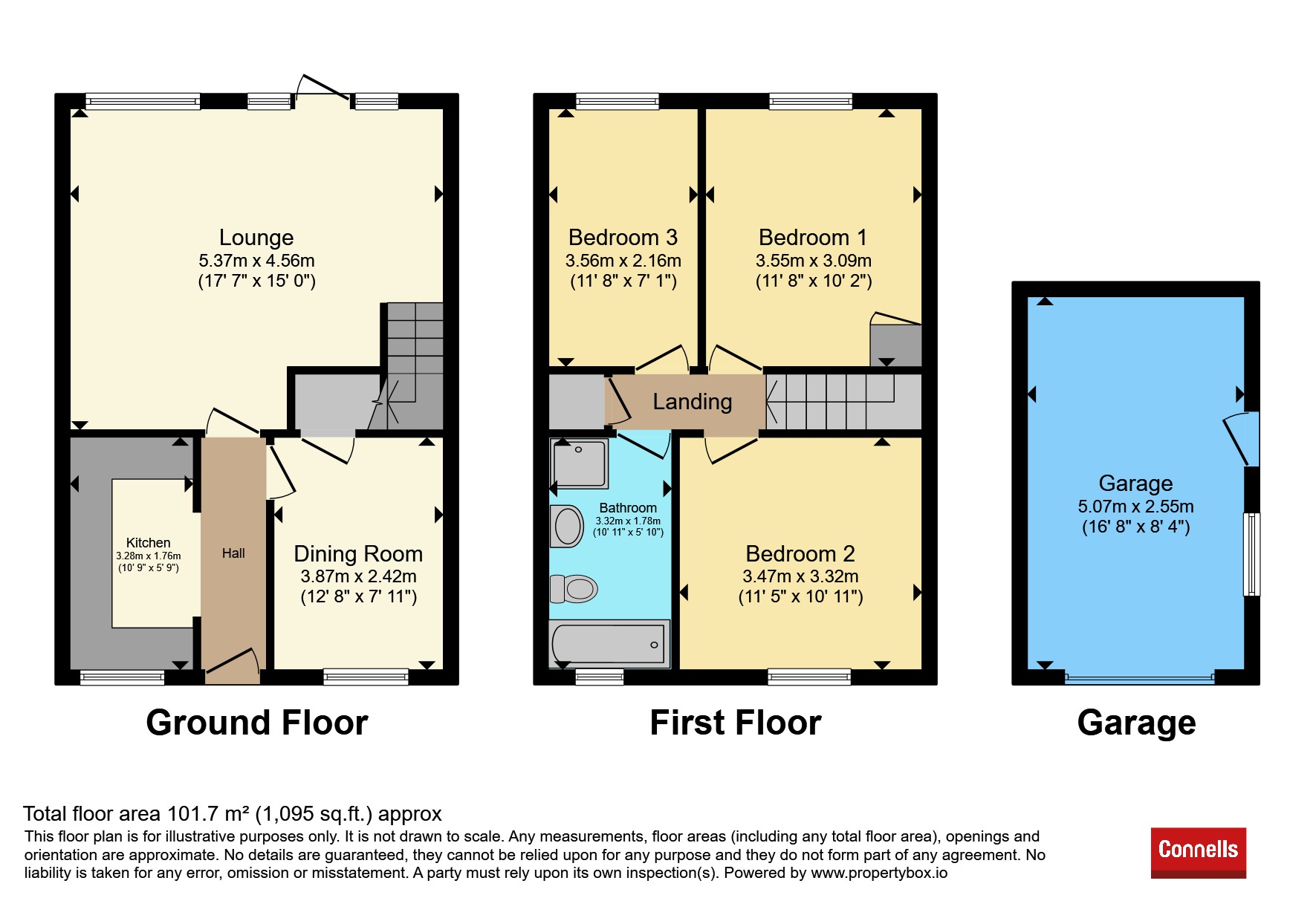 11, Slimbridge Close, Bristol floorplan