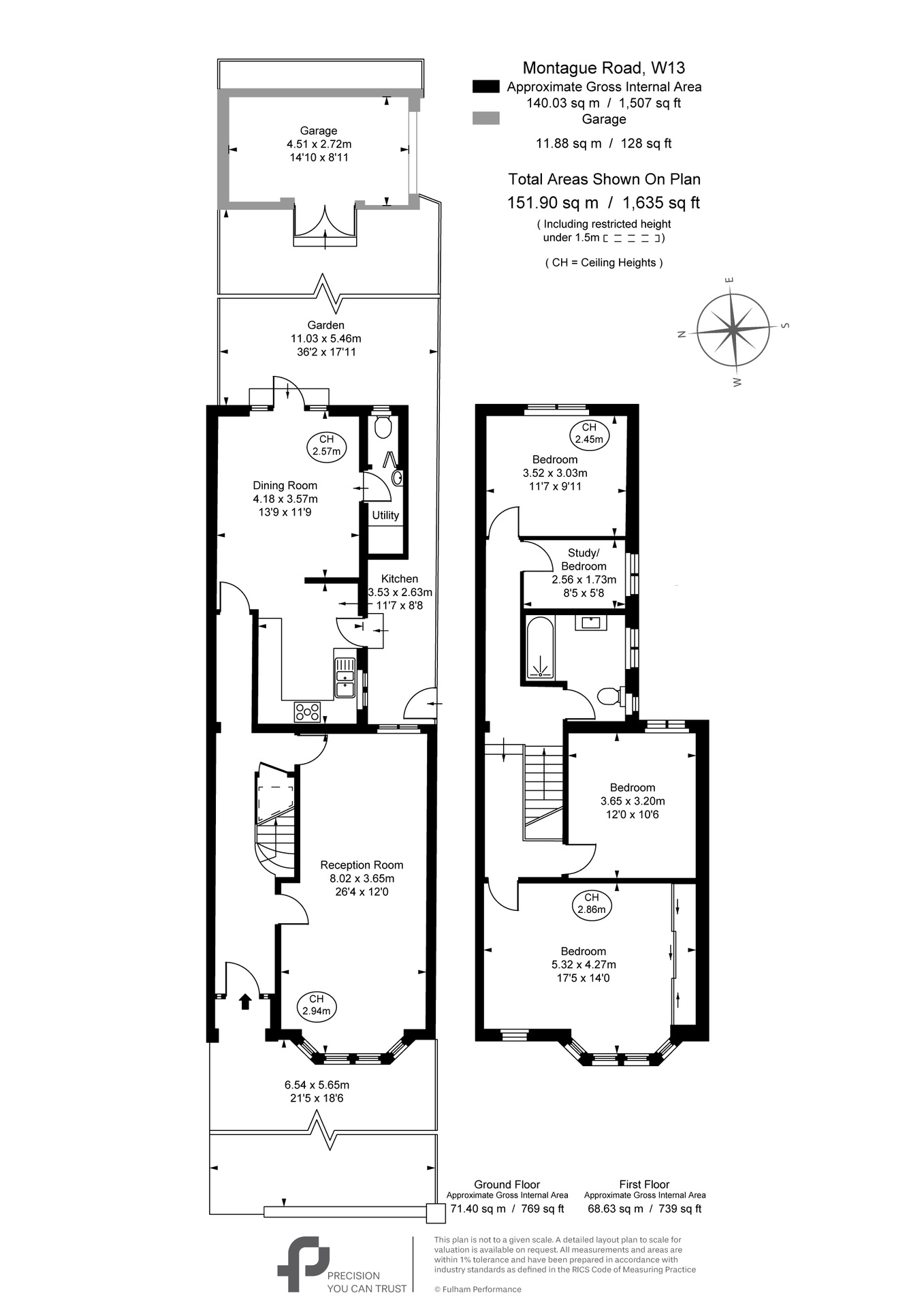18 Montague Road, Ealing floorplan