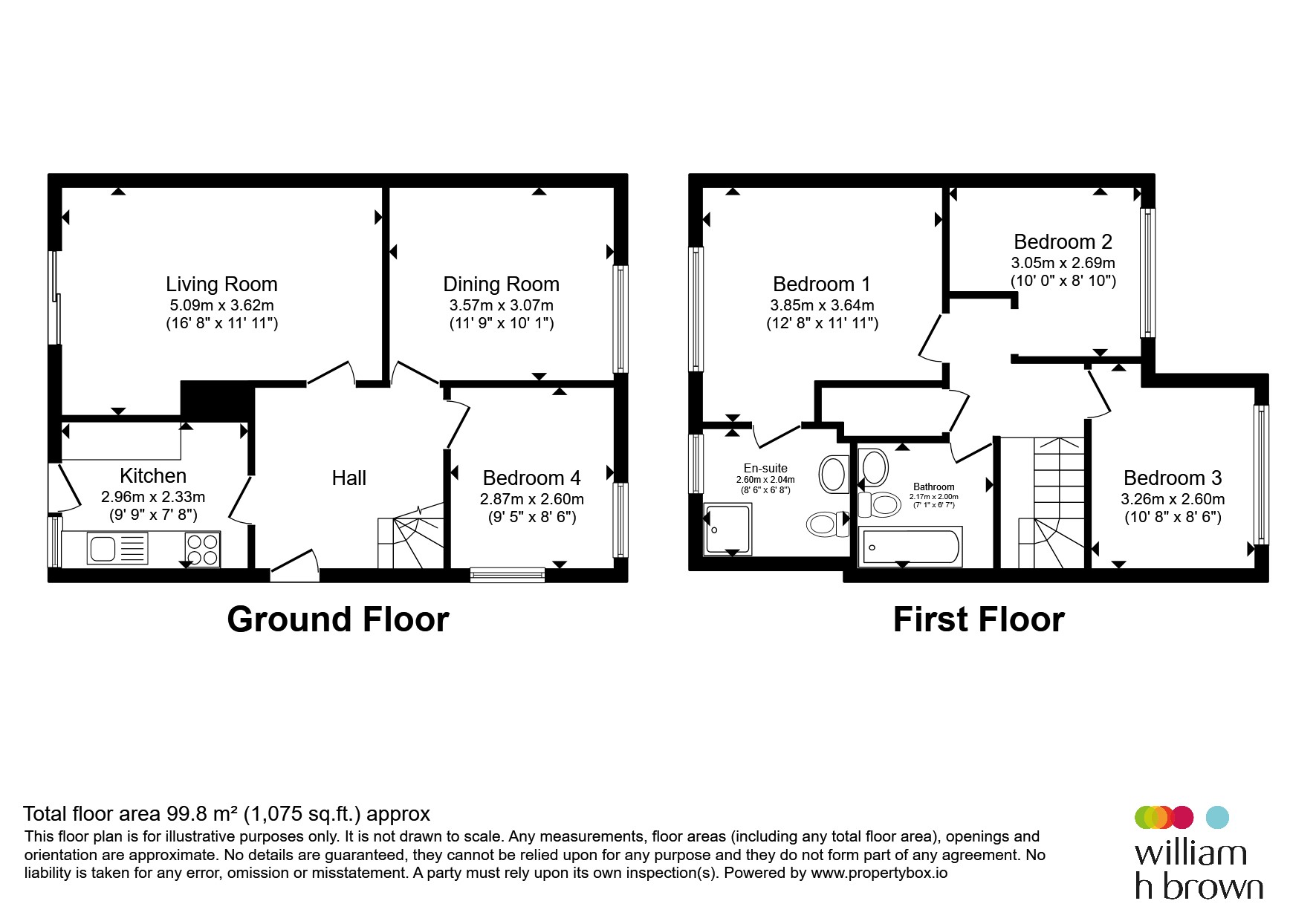 18, Victoria Road, Northampton floorplan