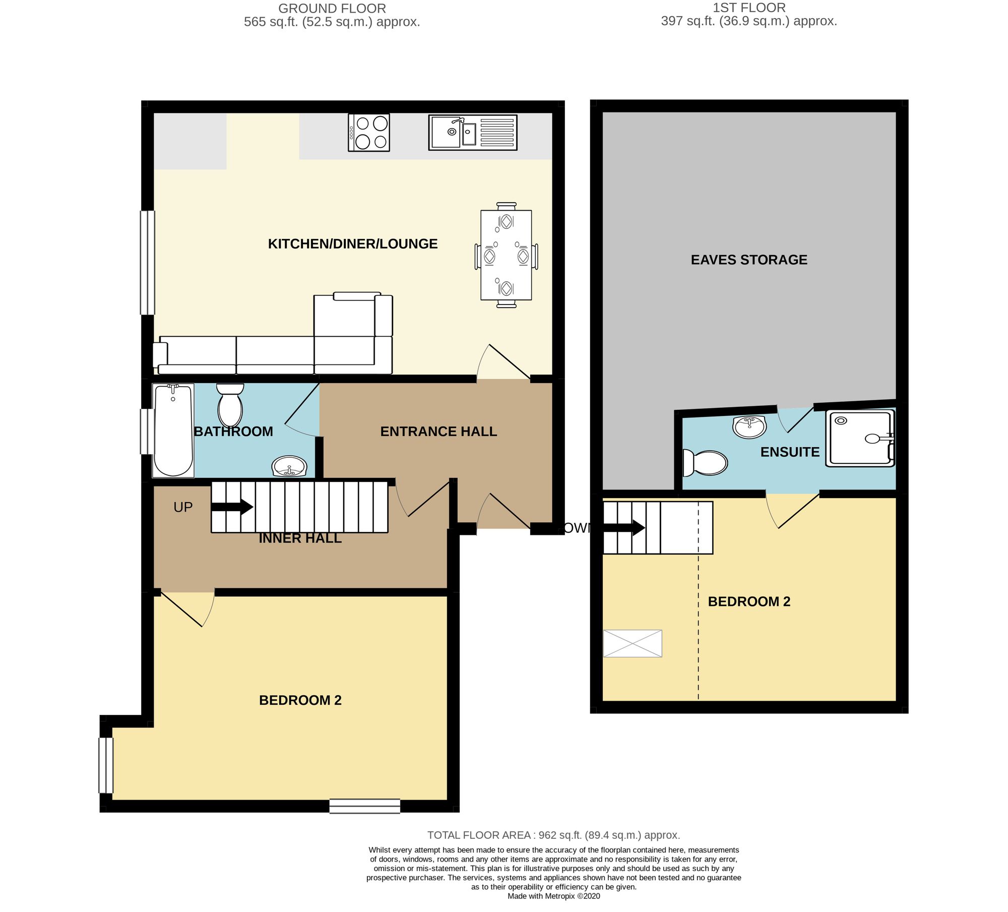 13b Fore Street, Tiverton floorplan