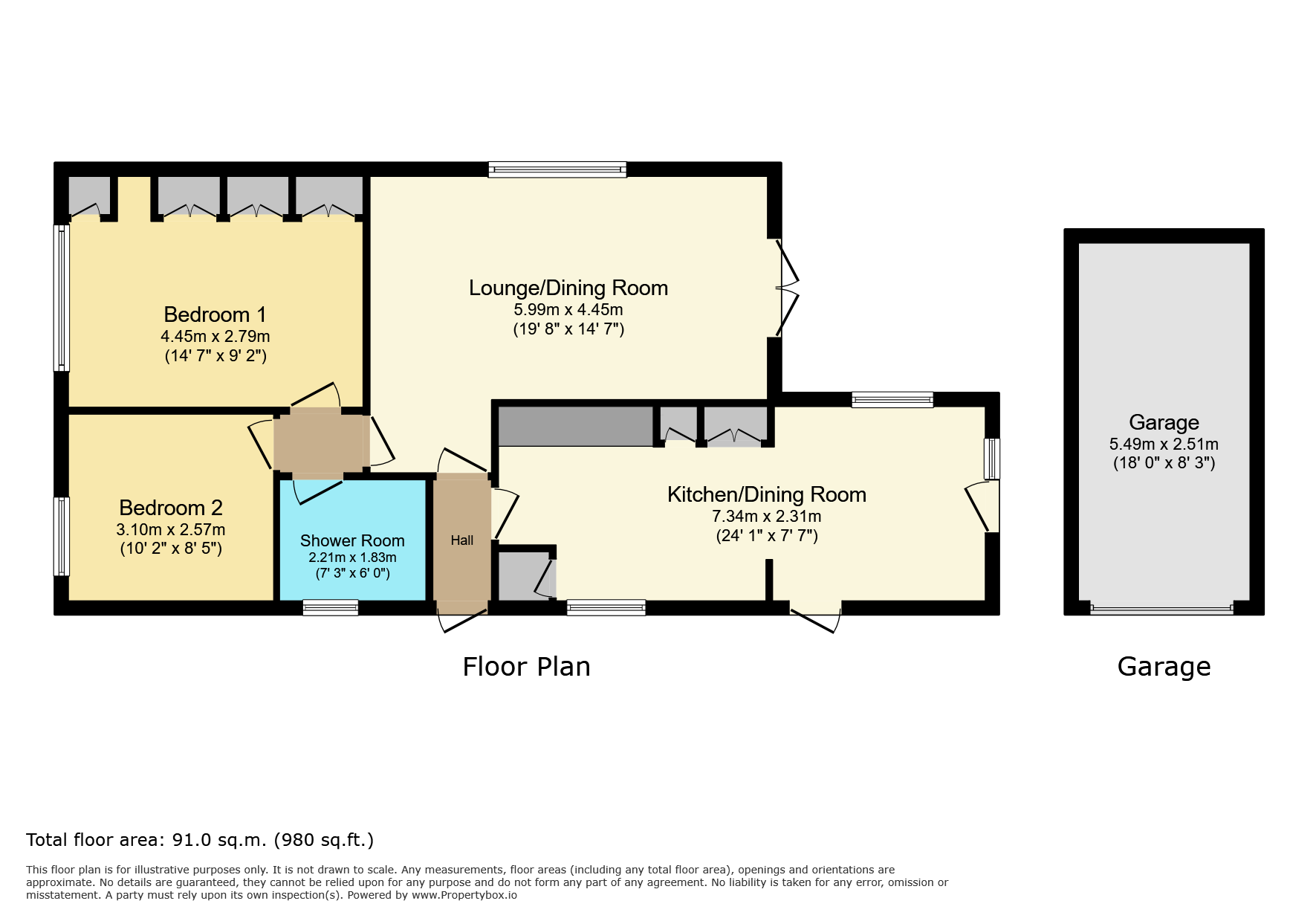 58 Faire Road, Leicester floorplan
