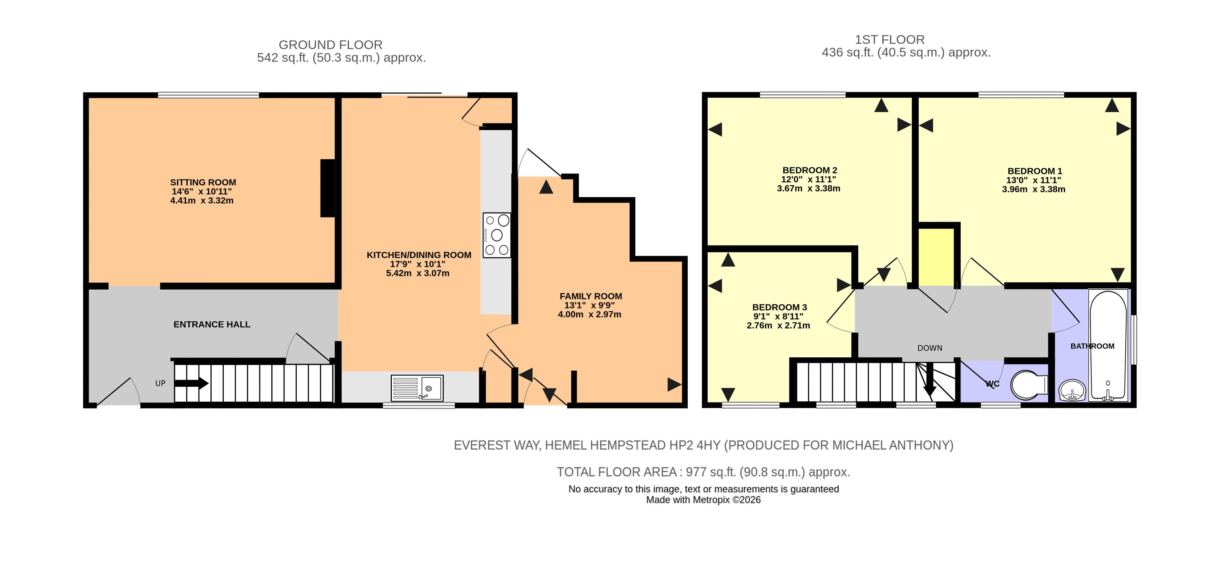 10, Everest Way, Hemel Hempstead floorplan