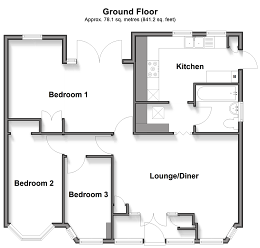 Vauxhall Avenue, Herne Bay floorplan