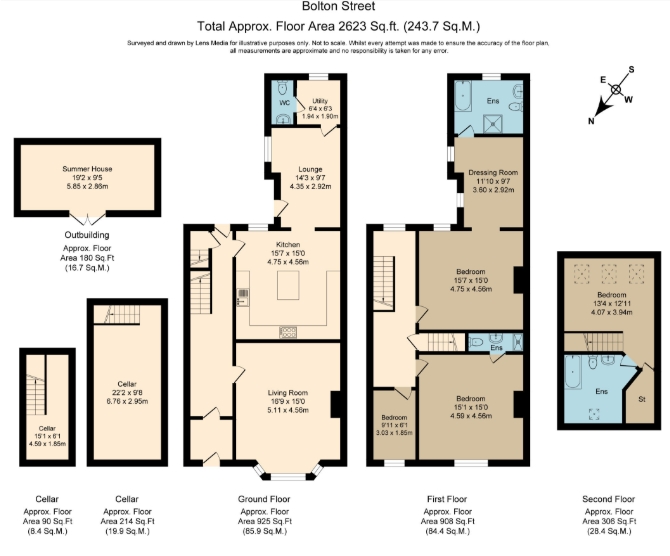 181, Bolton Street, Bury floorplan