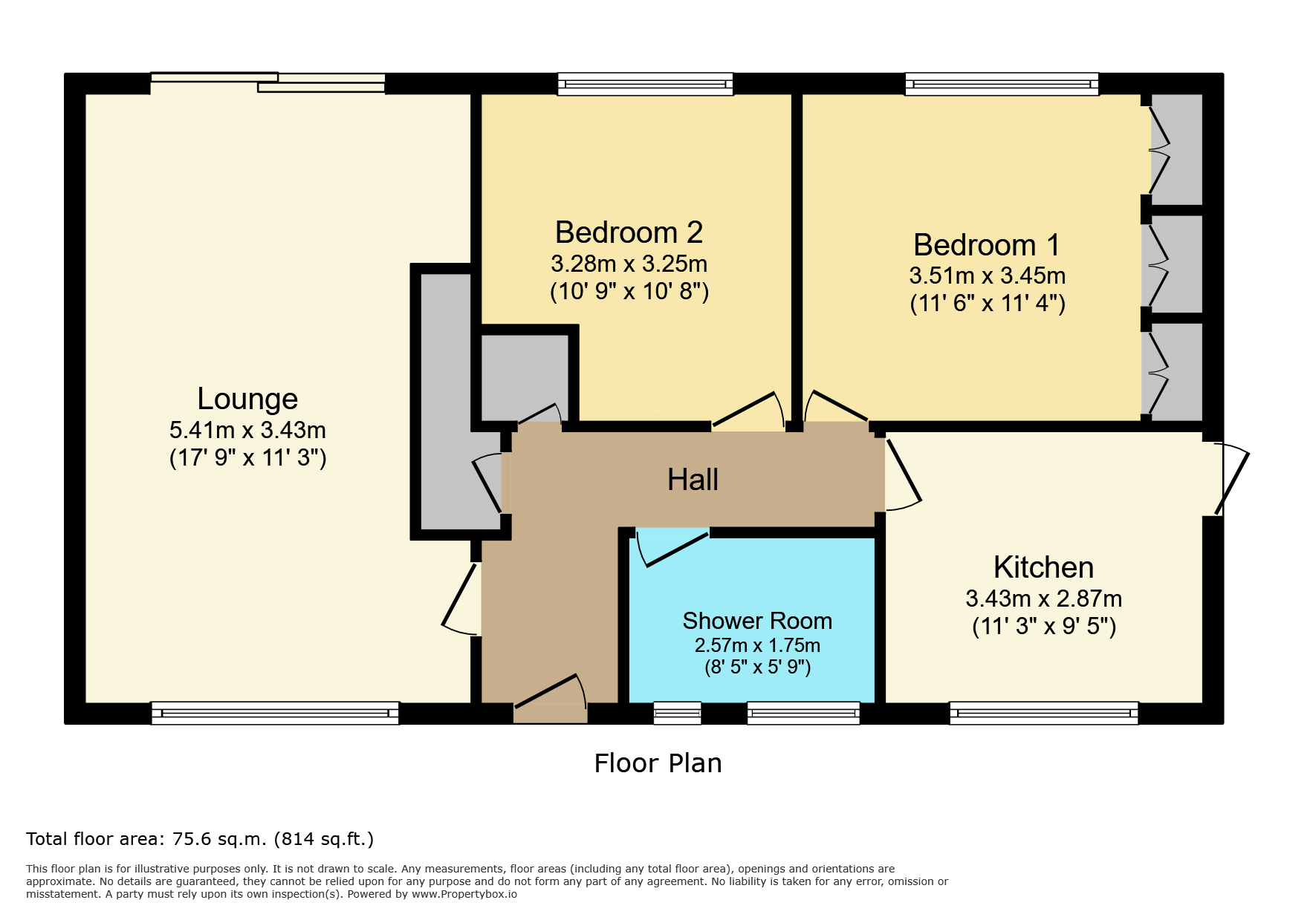 17 Parklands Avenue, Leicester floorplan