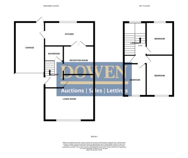 Broadmayne Avenue, Sunderland floorplan