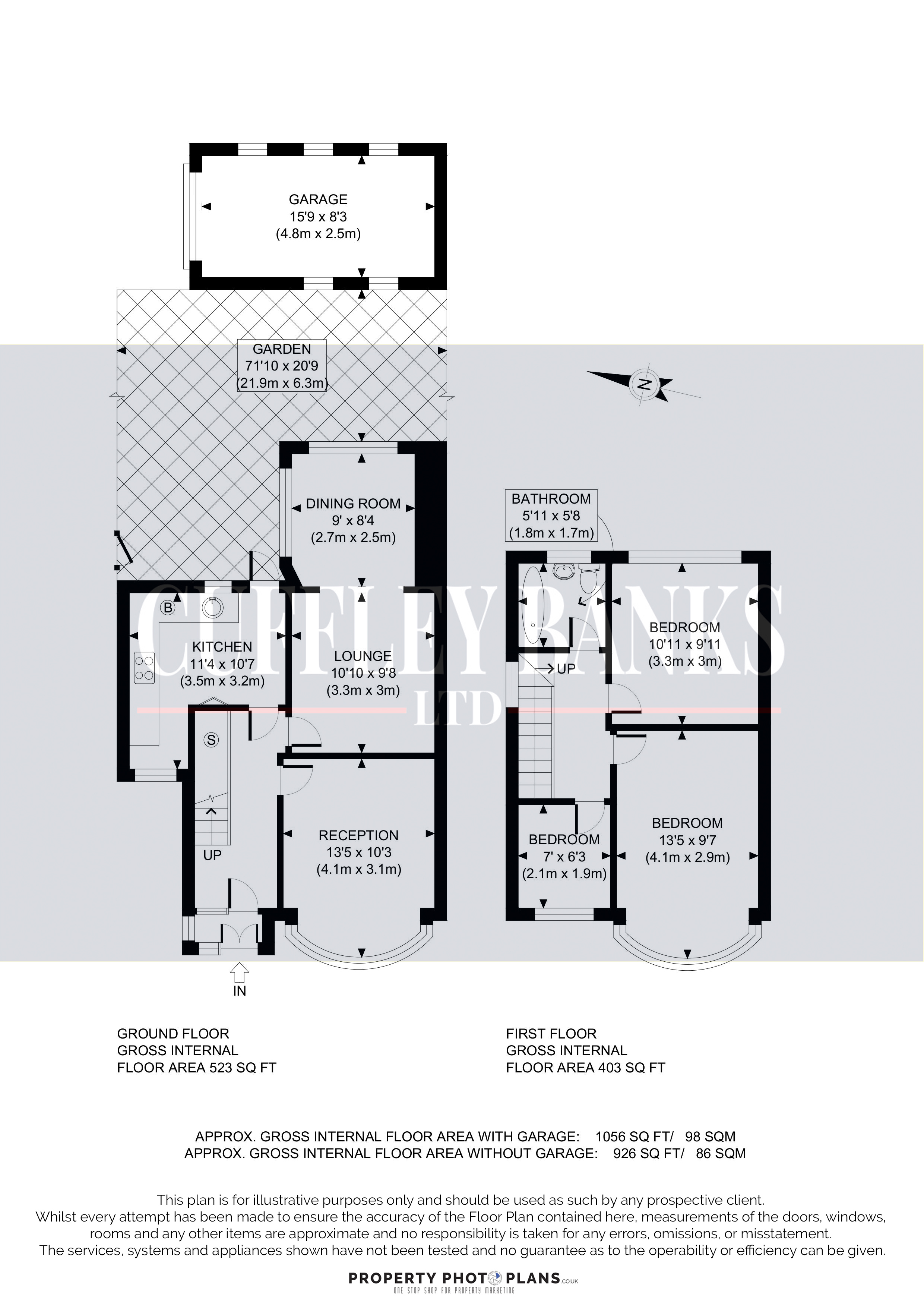 8, Rockford Avenue, Perivale floorplan