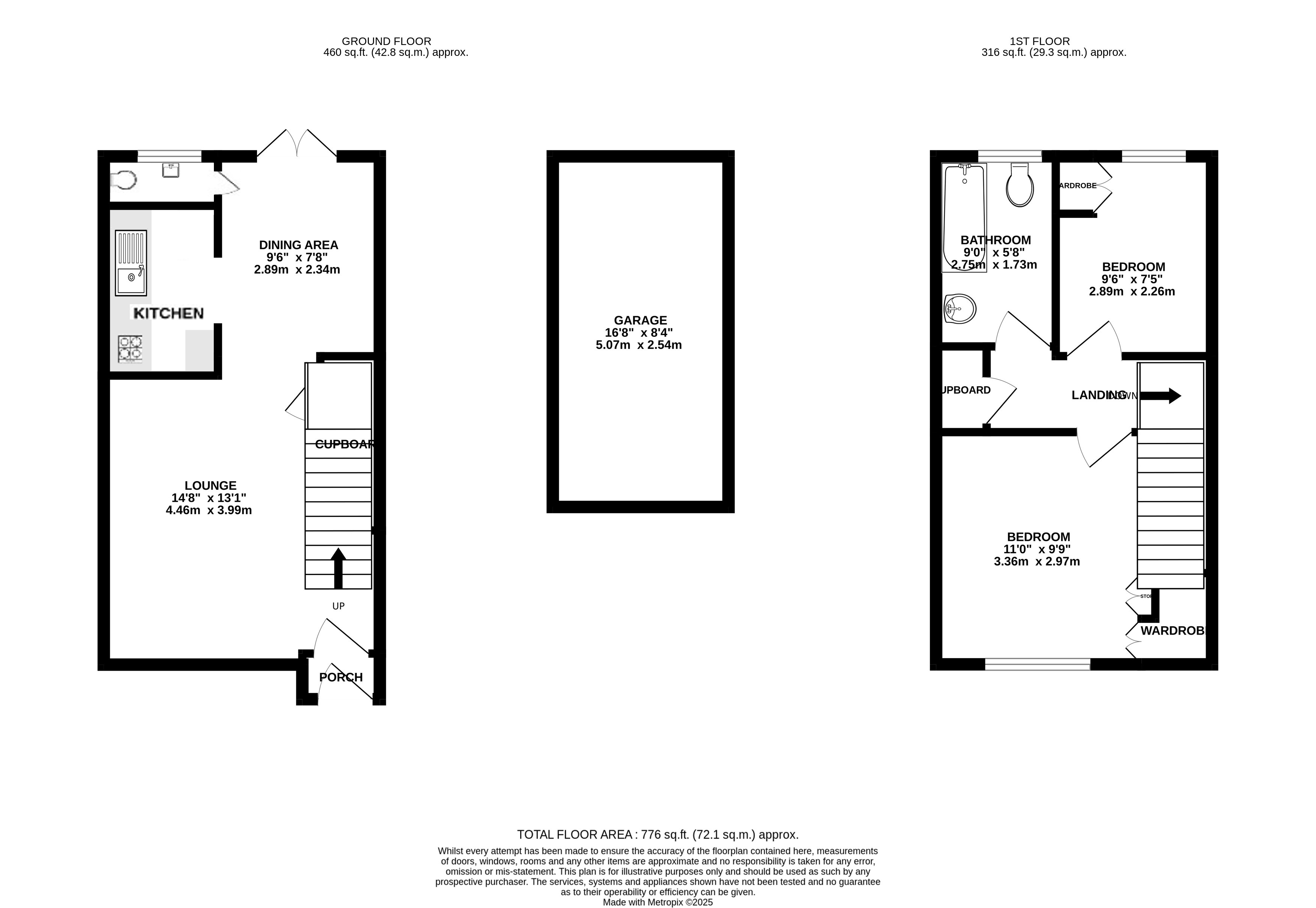 Athlone Close, Hertfordshire floorplan