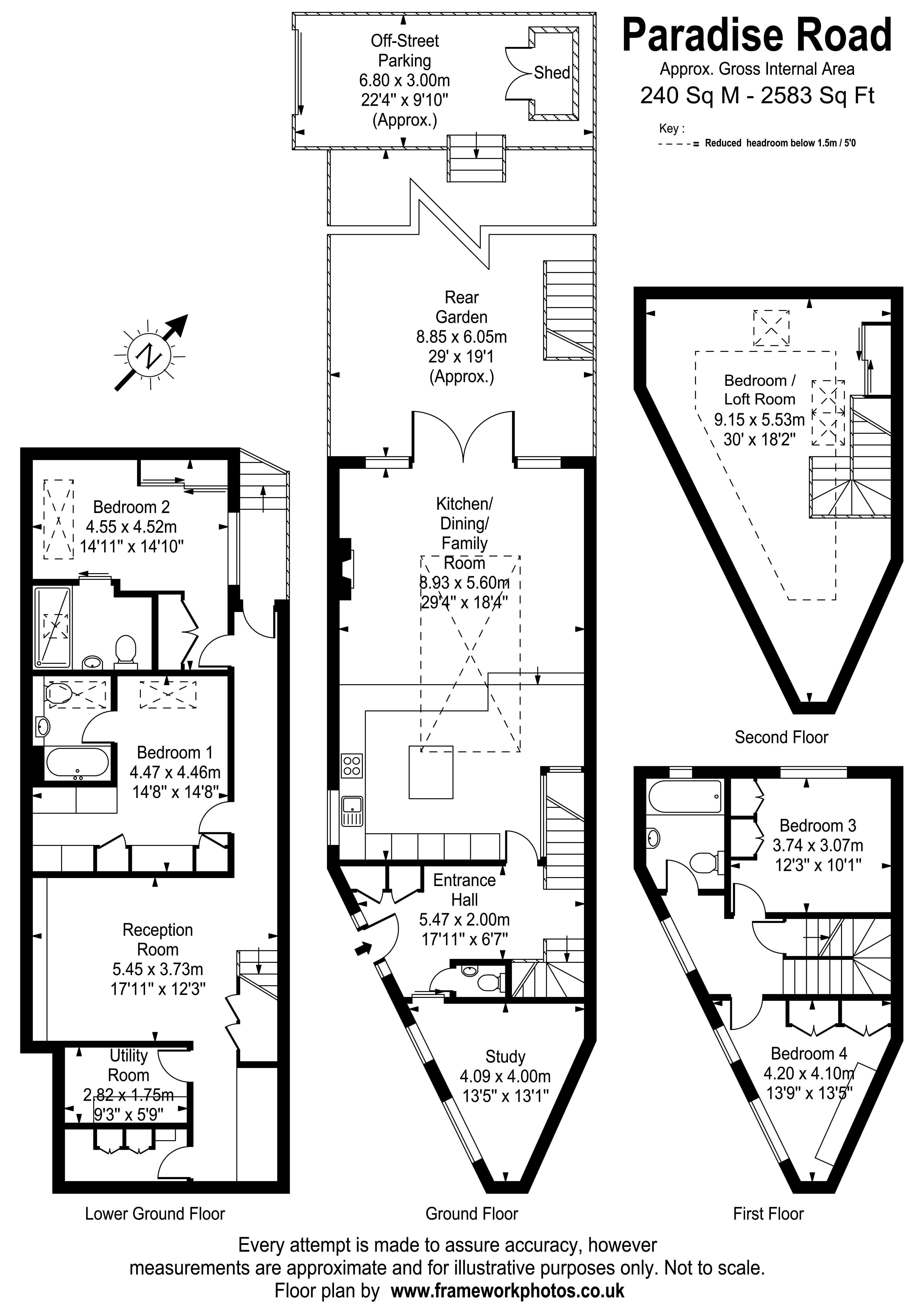 10, Paradise Road, Richmond floorplan