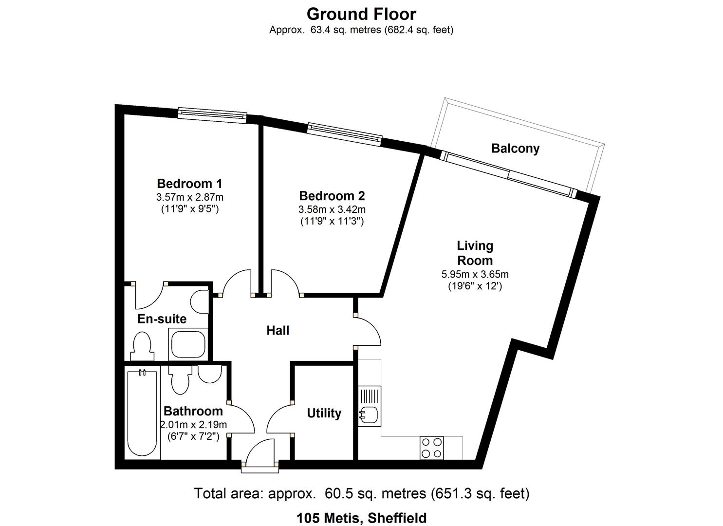 2 Bedrooms Flat to rent in Metis, Scotland Street, Sheffield S3