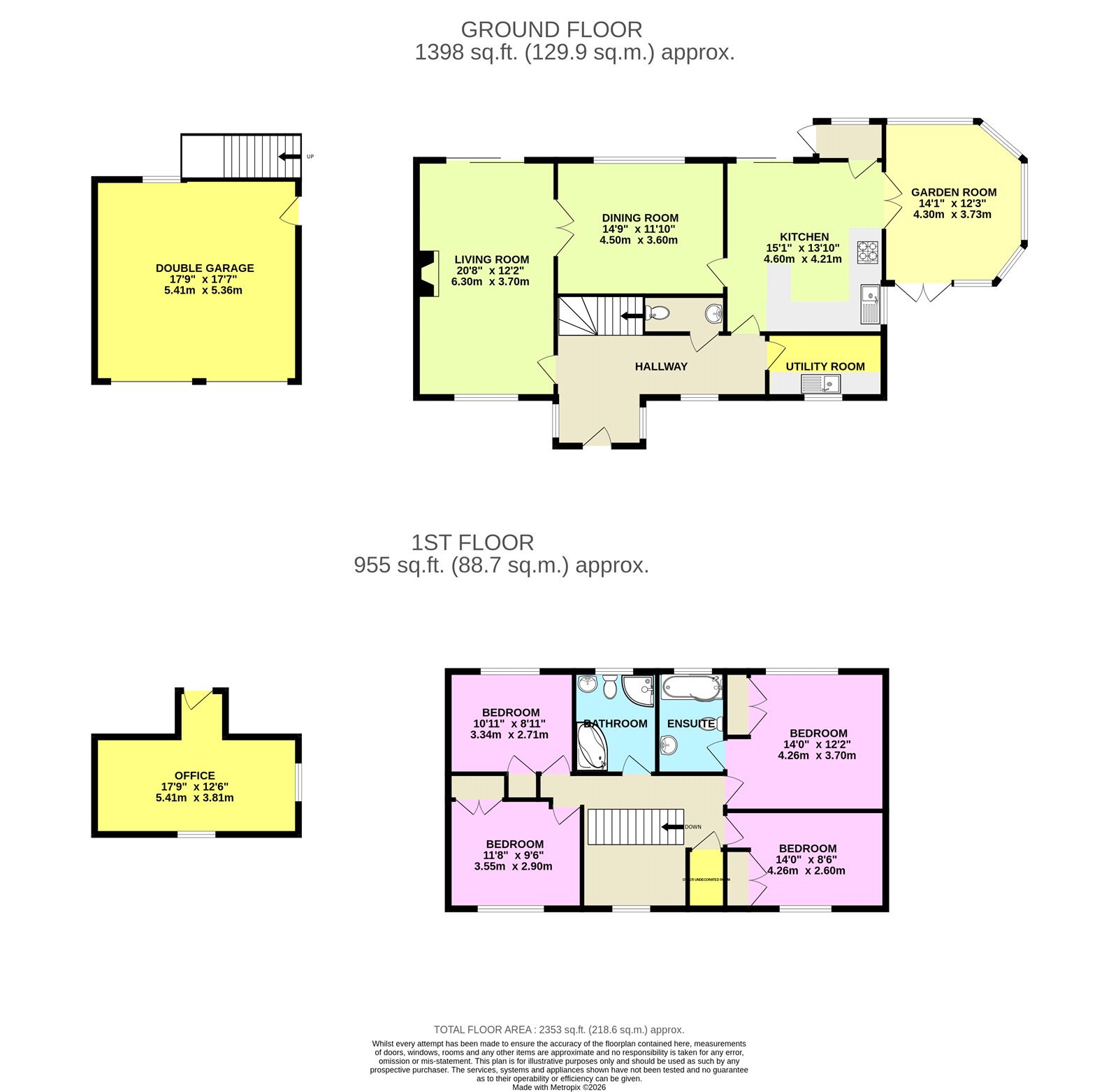 The Gables, 4, Moorgate, Lechlade floorplan