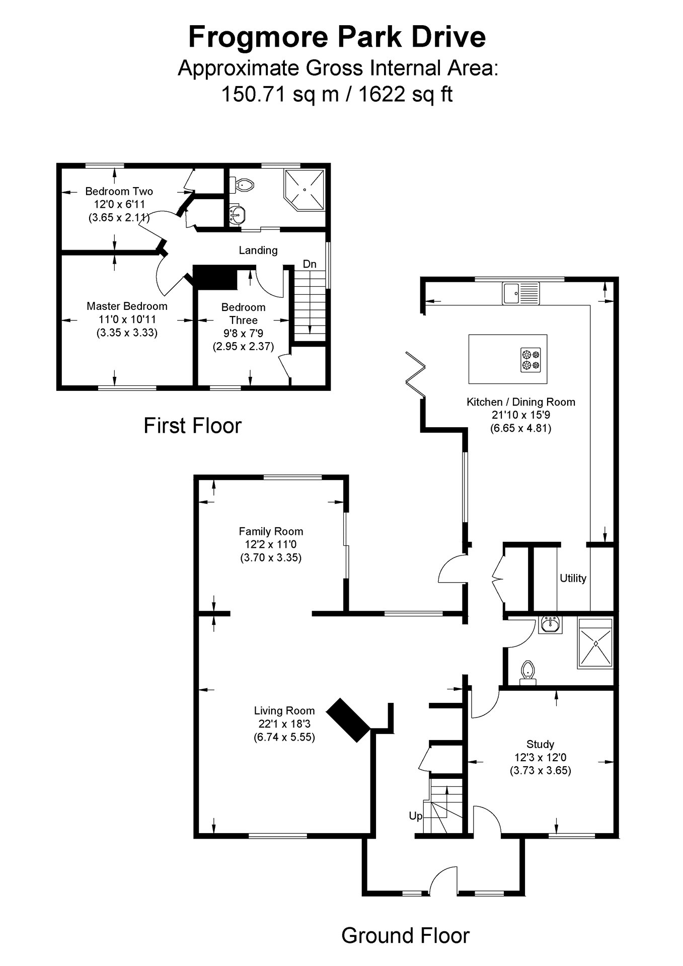 4 Bedrooms Detached house for sale in Frogmore Park Drive, Blackwater, Camberley GU17