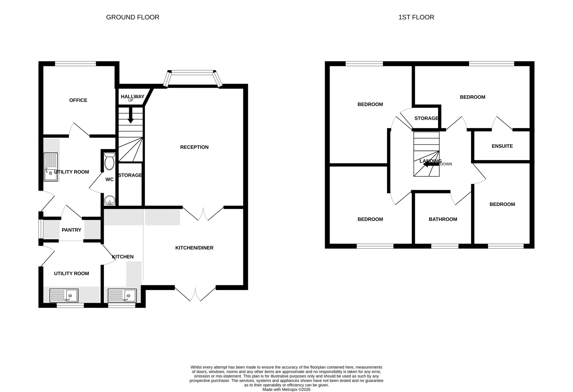 6, Golden Hill Close, Preston floorplan