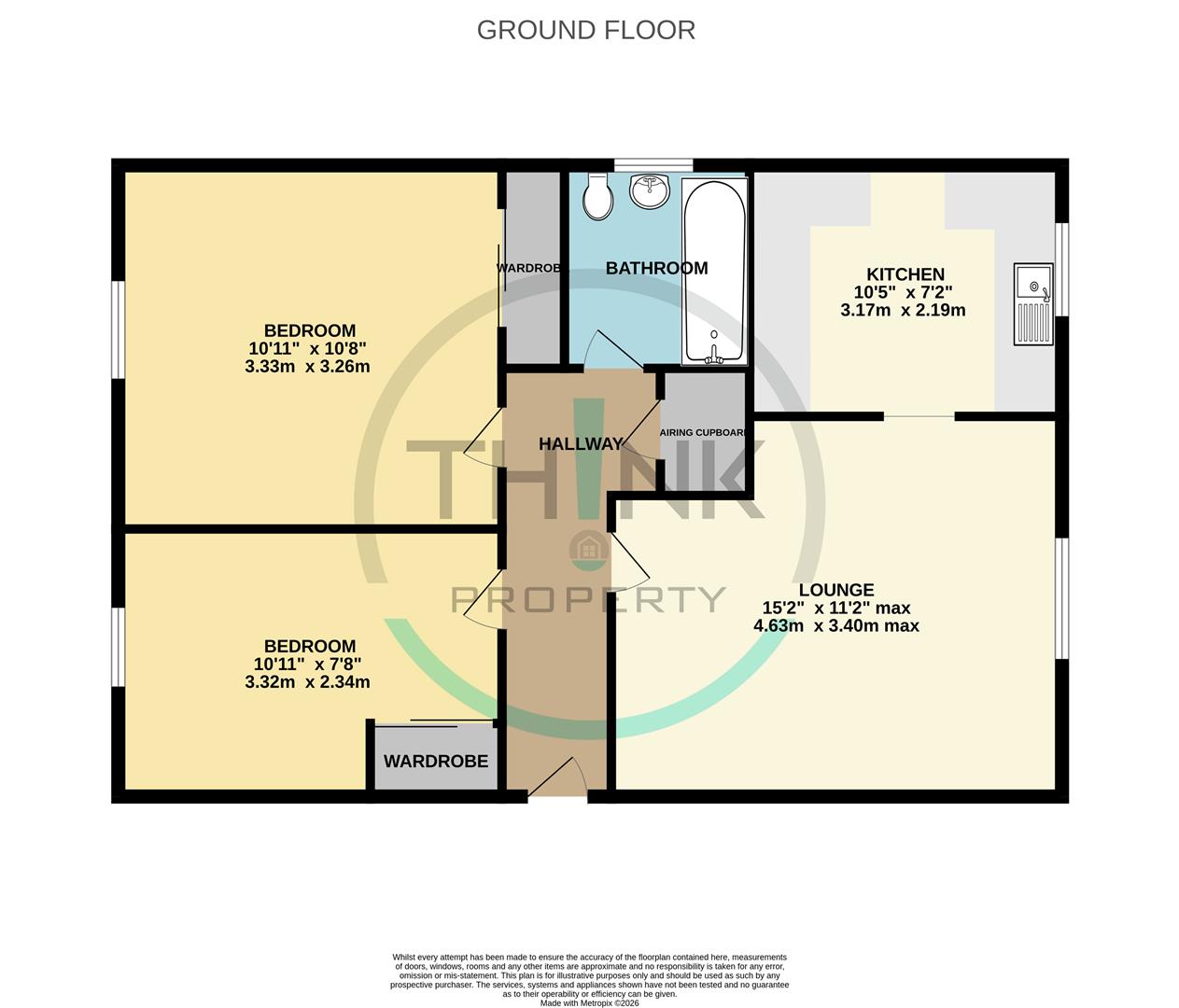 Rouen Road, Norwich floorplan