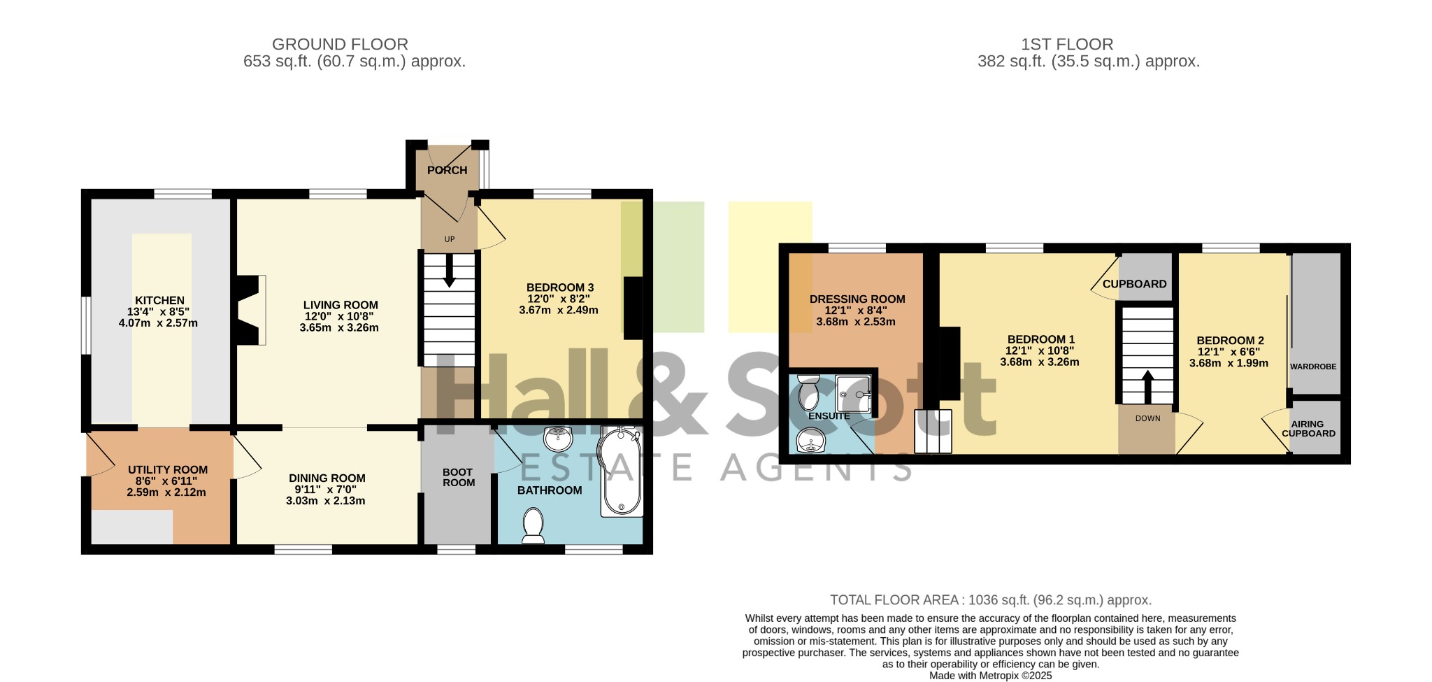 1, Mill Lane floorplan