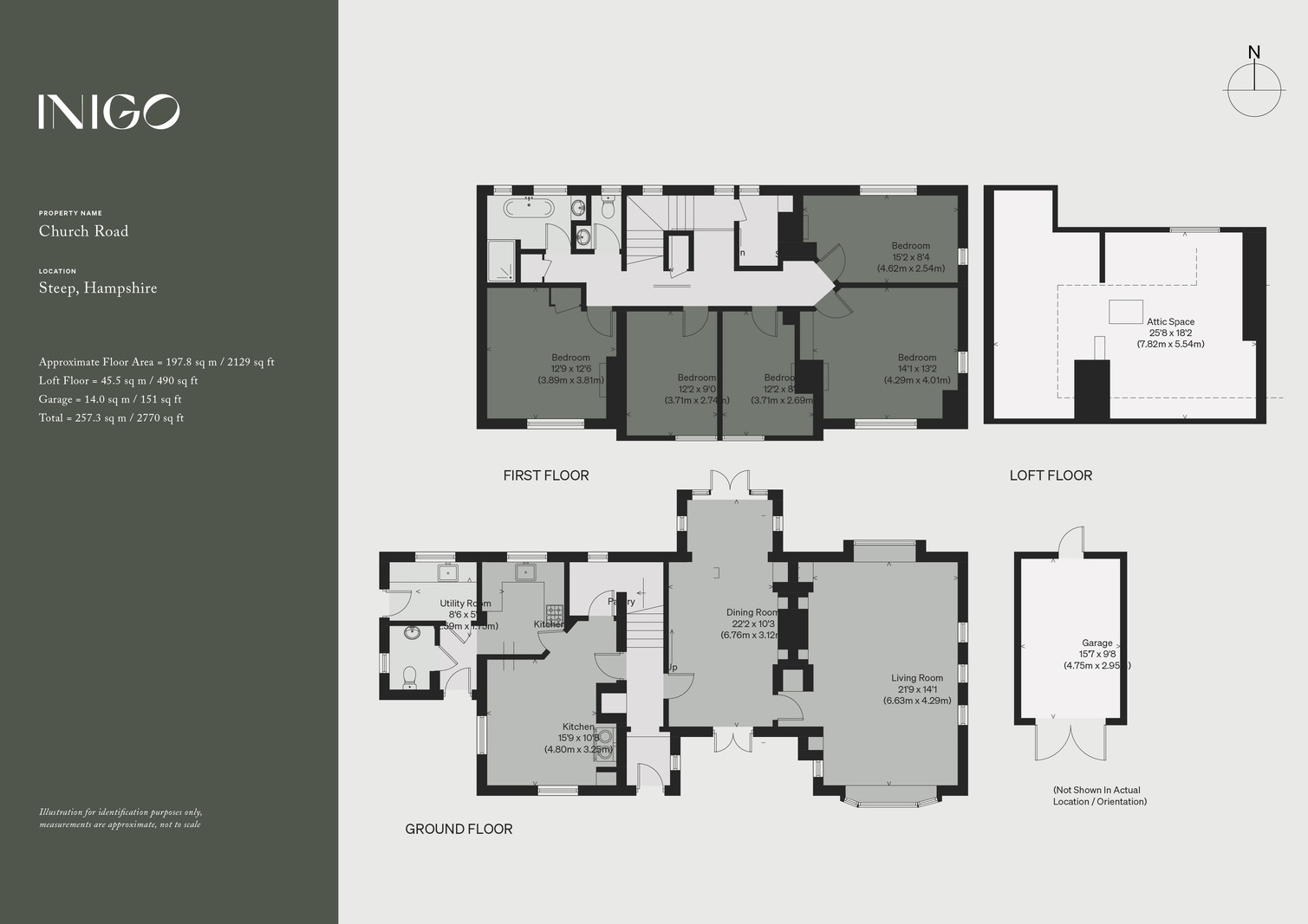 Rozel, Church Road, Steep floorplan