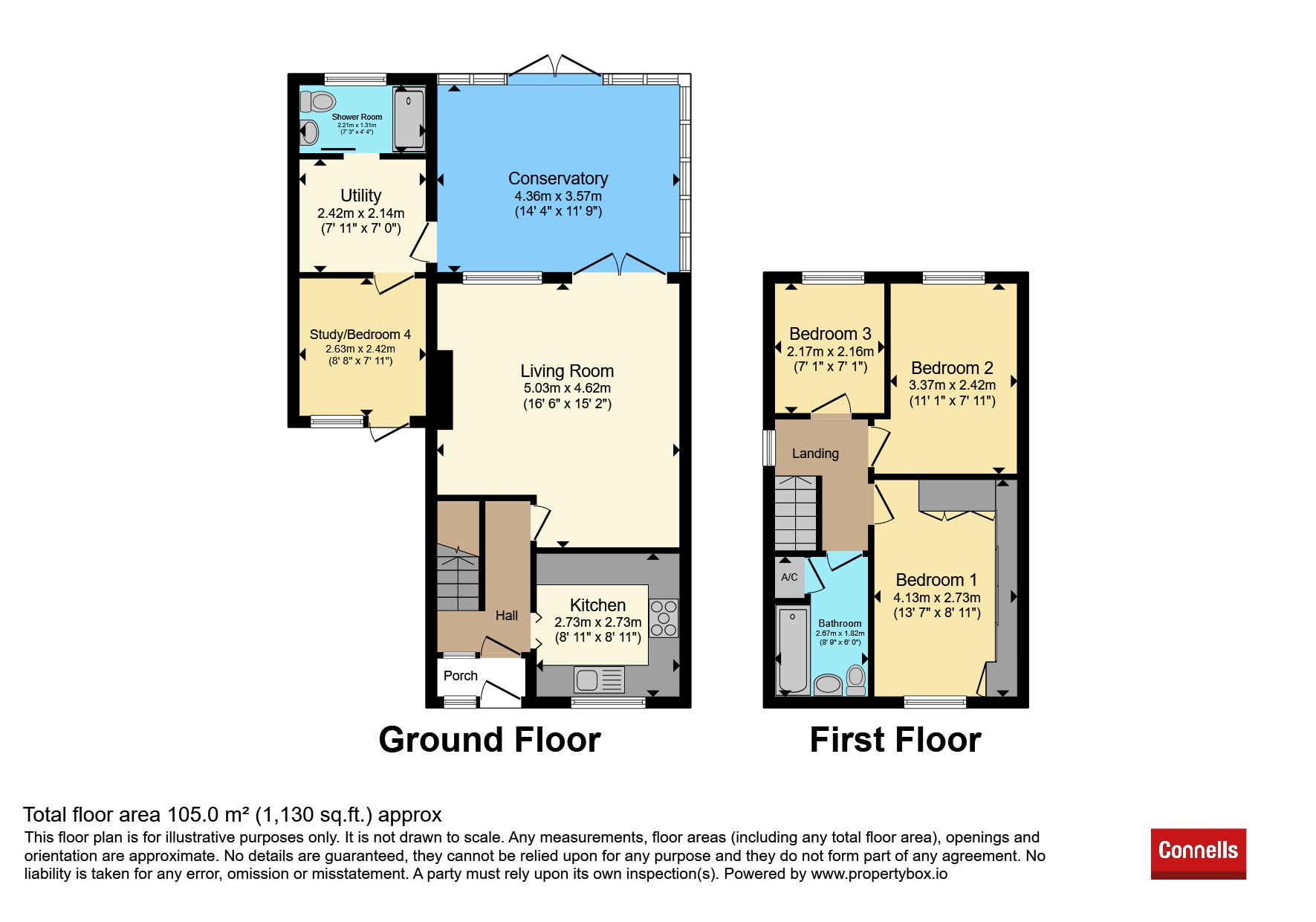 16, Beton Way, Stafford floorplan