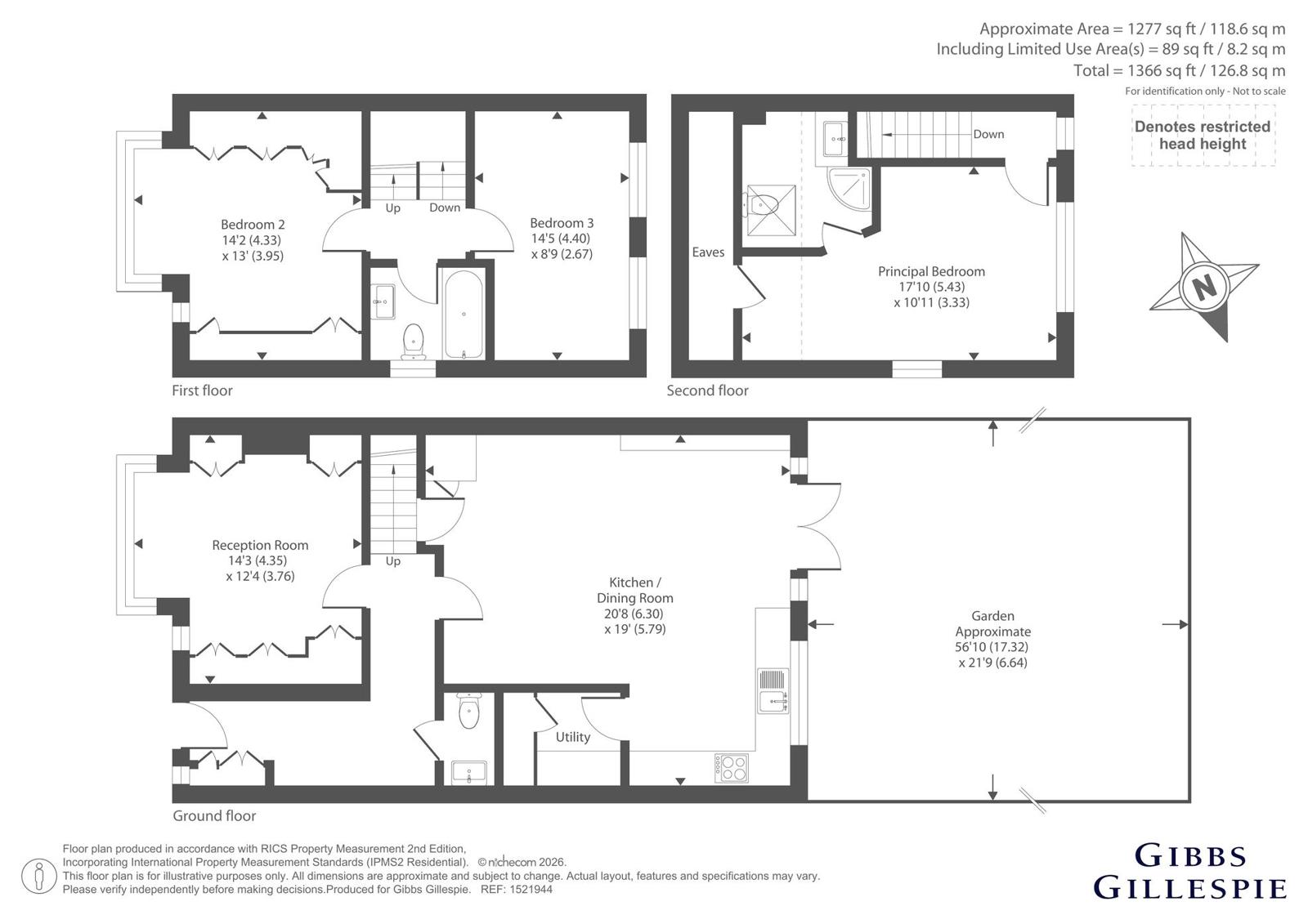 223, Cannon Lane, Pinner floorplan