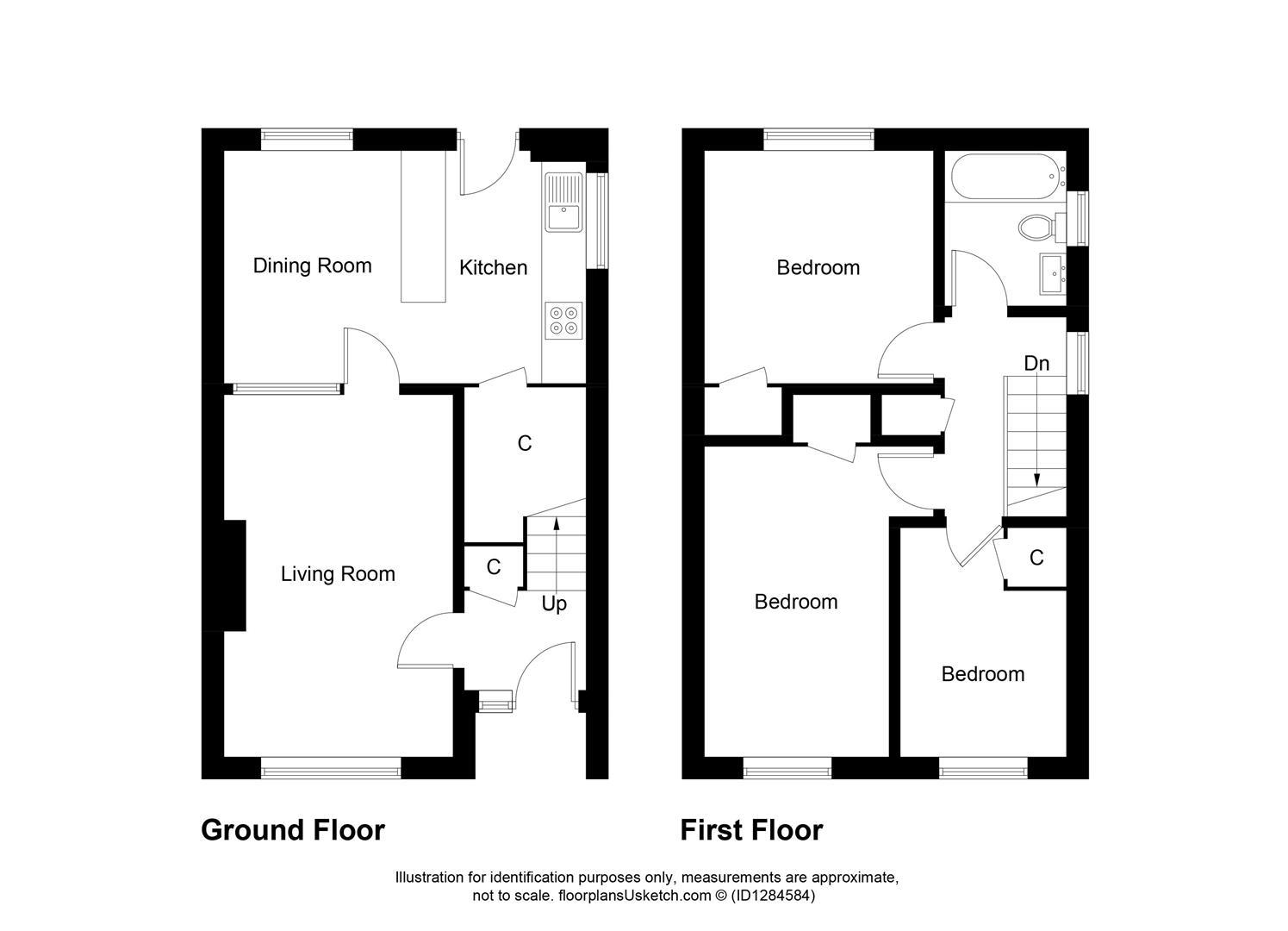 32, Cowal Crescent, Glenrothes floorplan