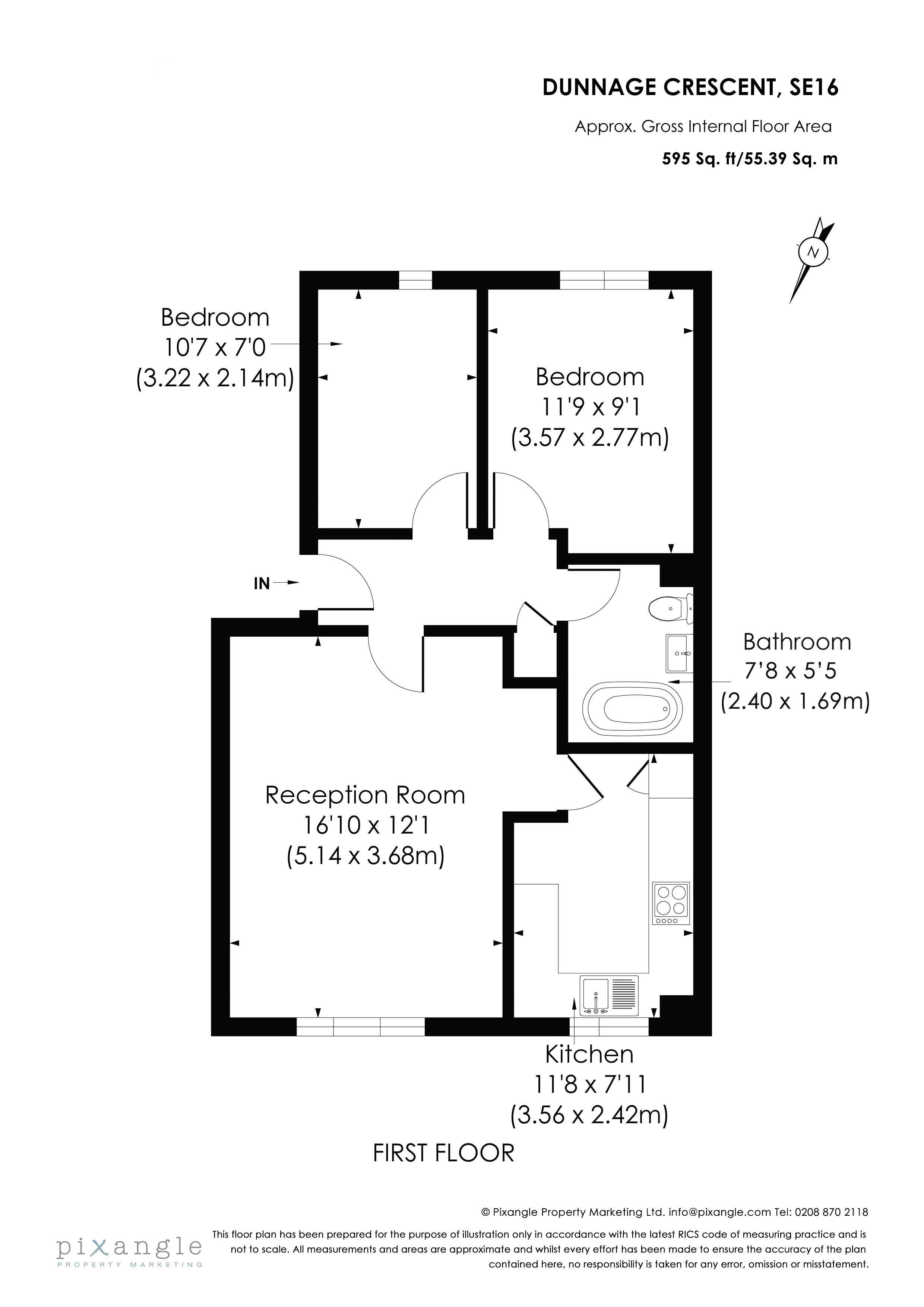 Dunnage Crescent, London floorplan