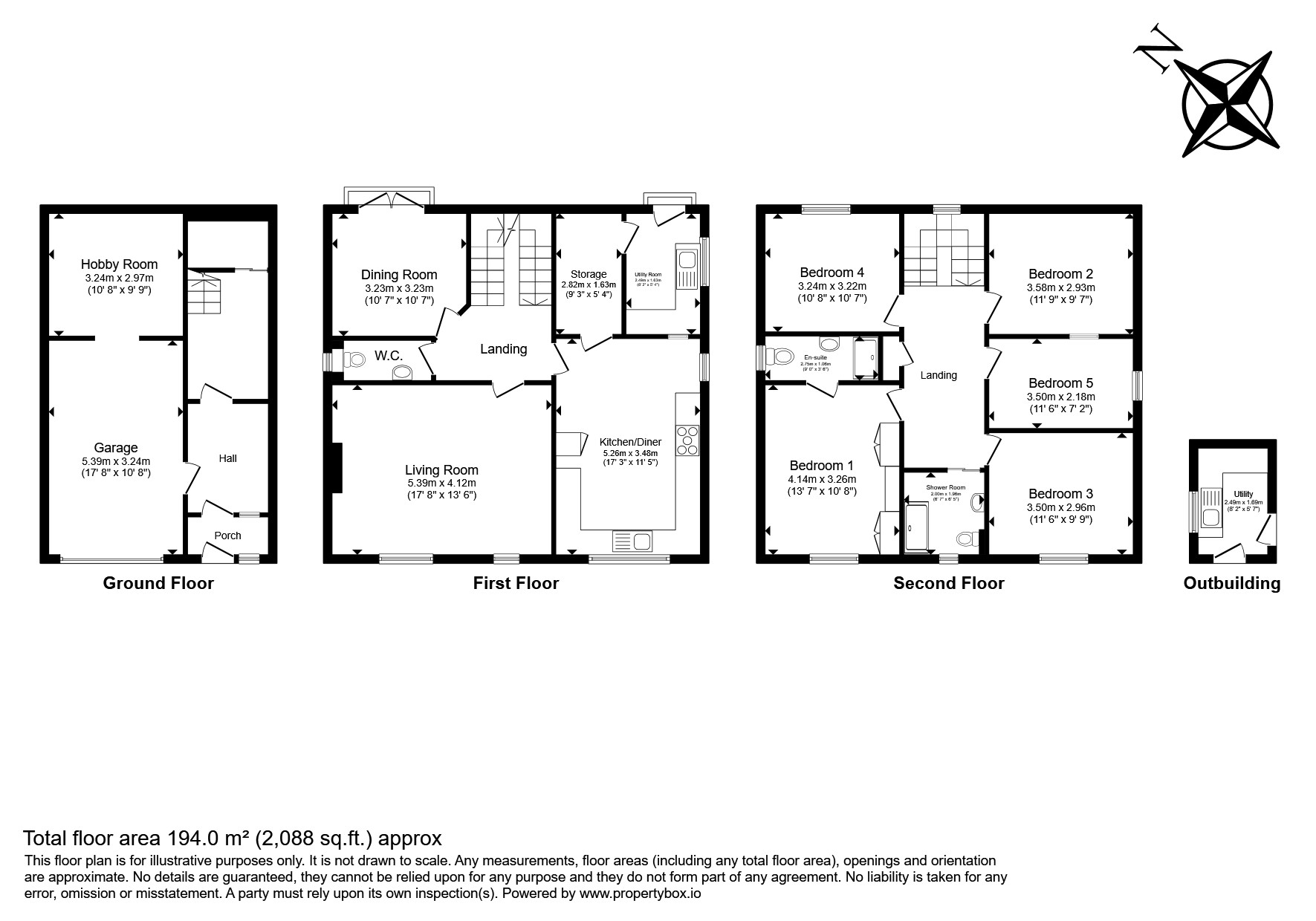 11, Alder Avenue, KEIGHLEY floorplan