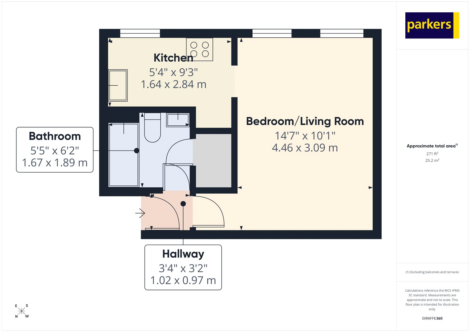 57, Berkeley Drive, Hampshire floorplan