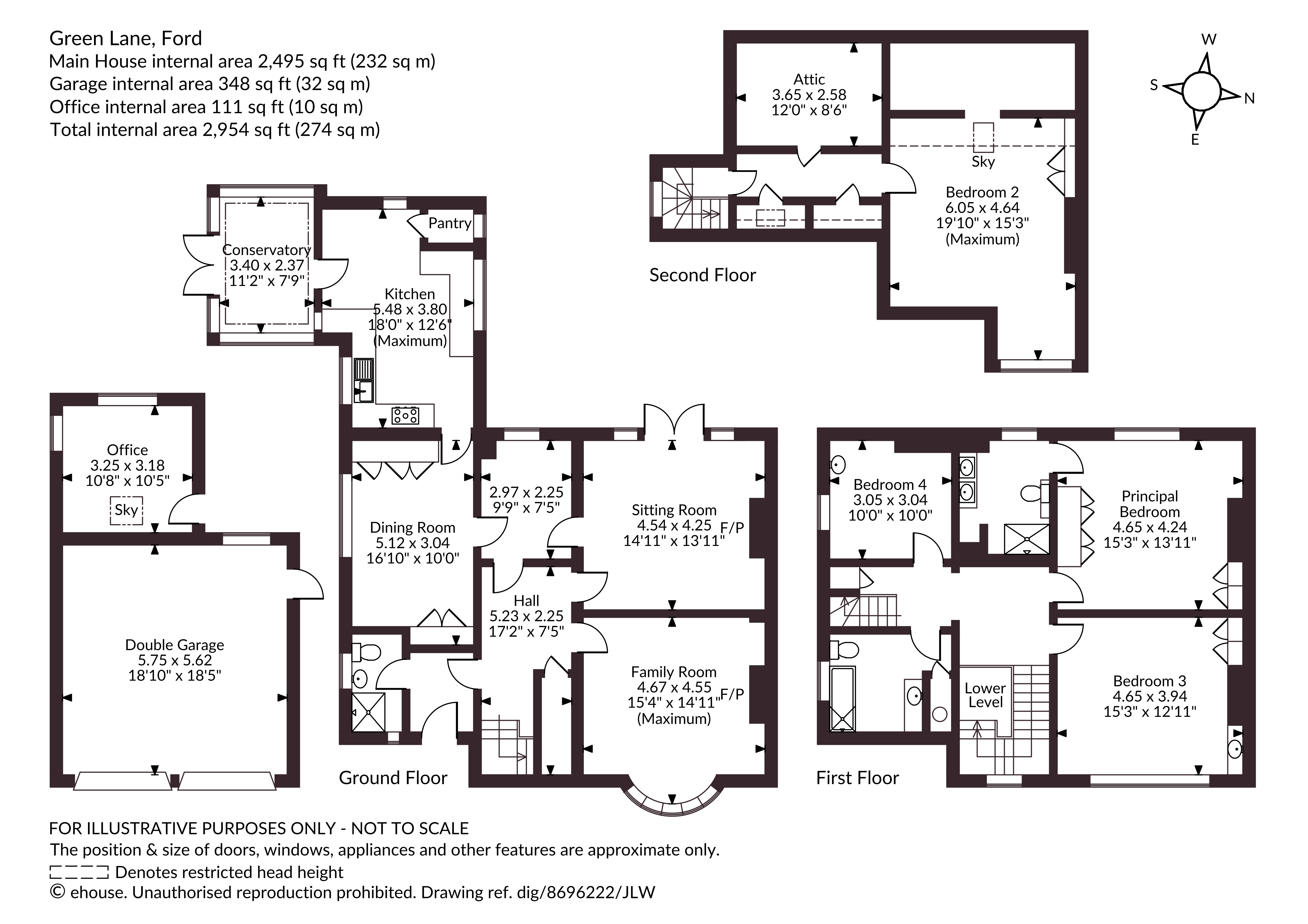 9, Green Lane, Salisbury floorplan