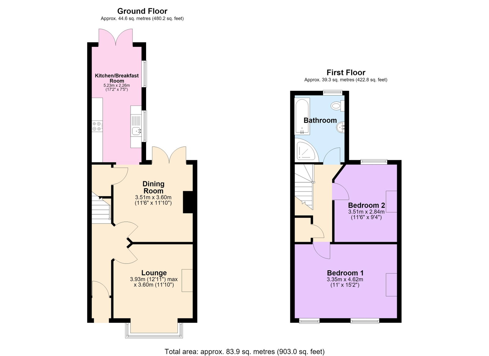 165, Baldwins Lane, Birmingham floorplan