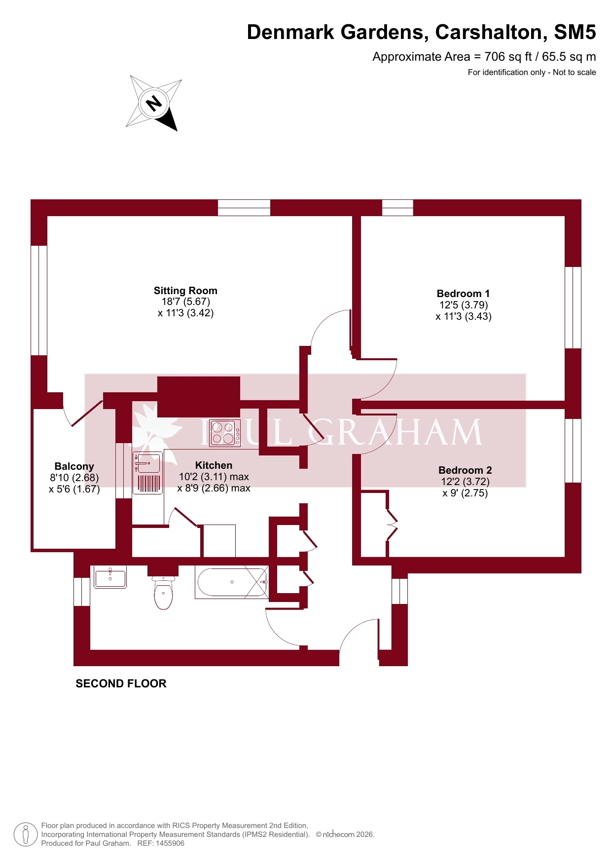 35, Denmark Gardens, Carshalton floorplan