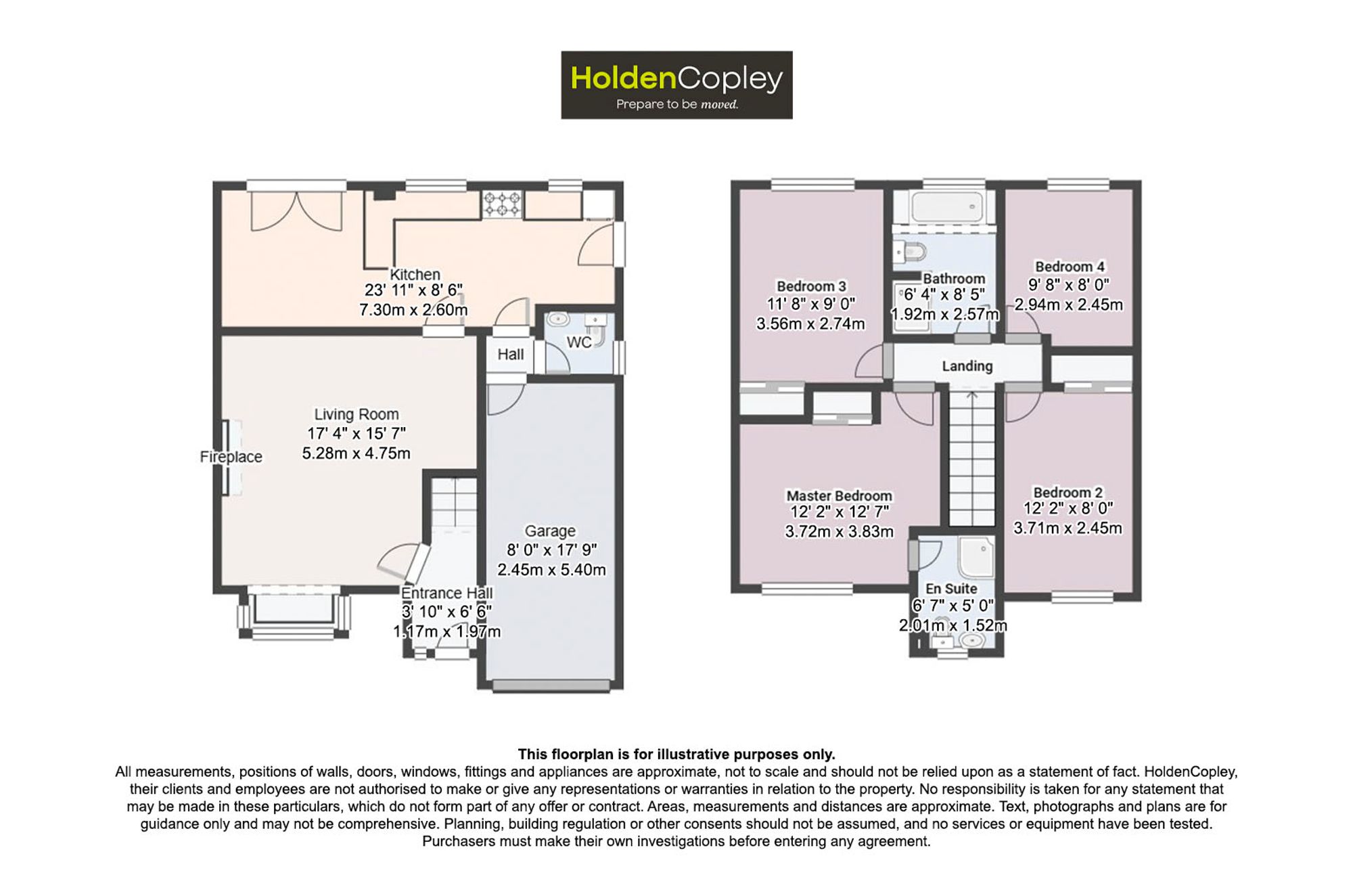 5 Worcester Close, Nottingham floorplan