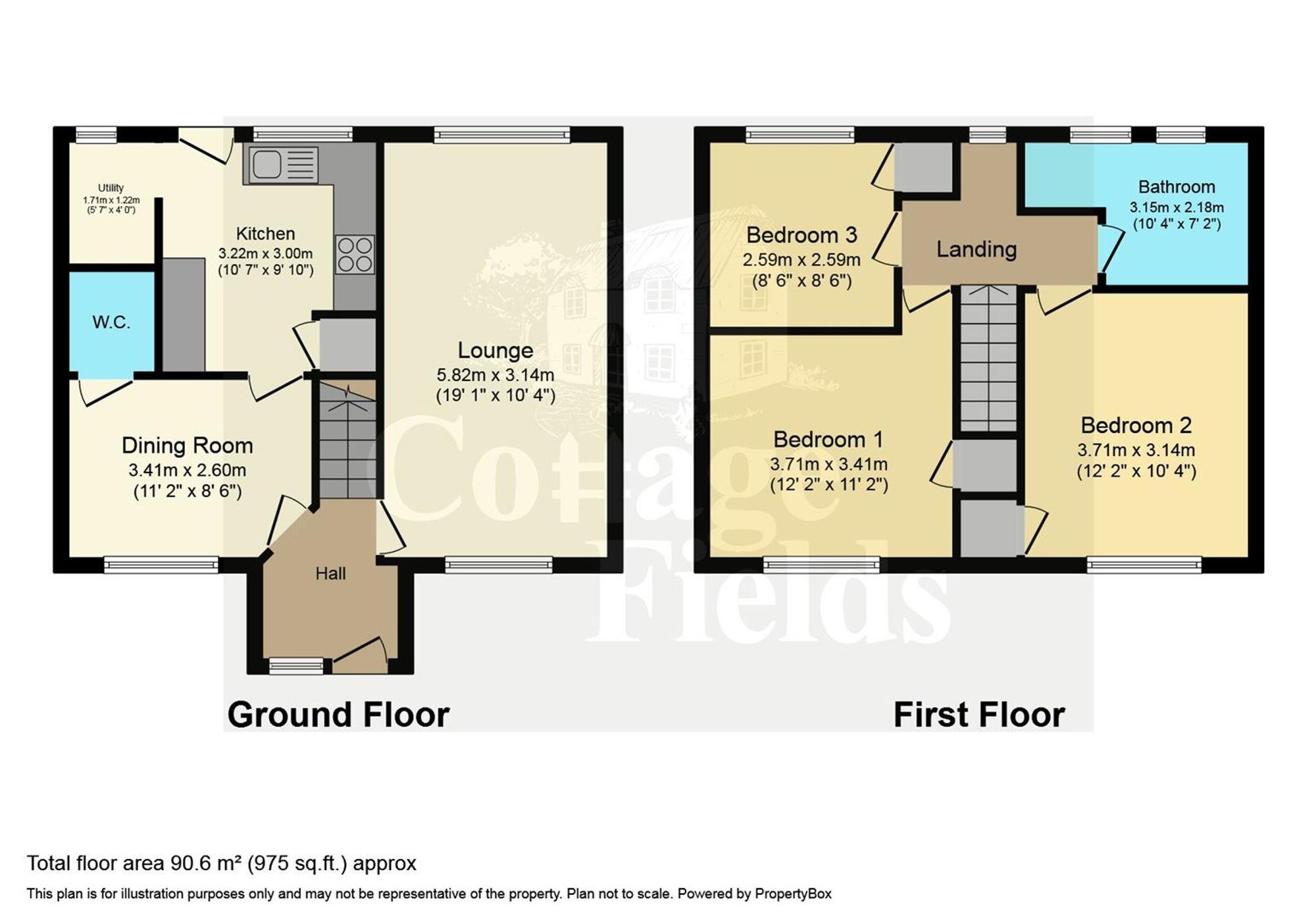 17 Park Road, Potters Bar floorplan