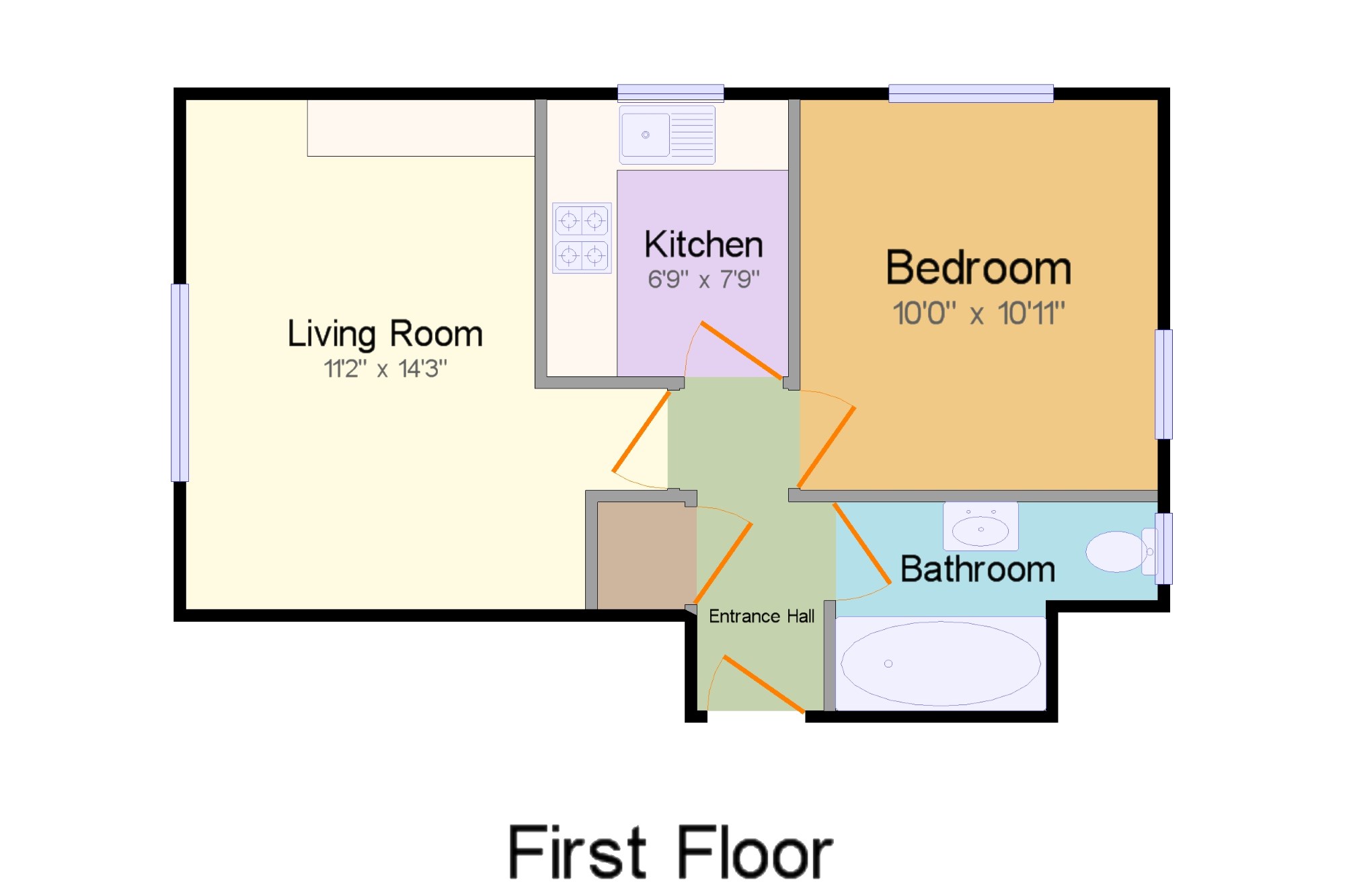 1 Bedrooms Flat for sale in Chatsworth Road, Croydon, Surrey, . CR0