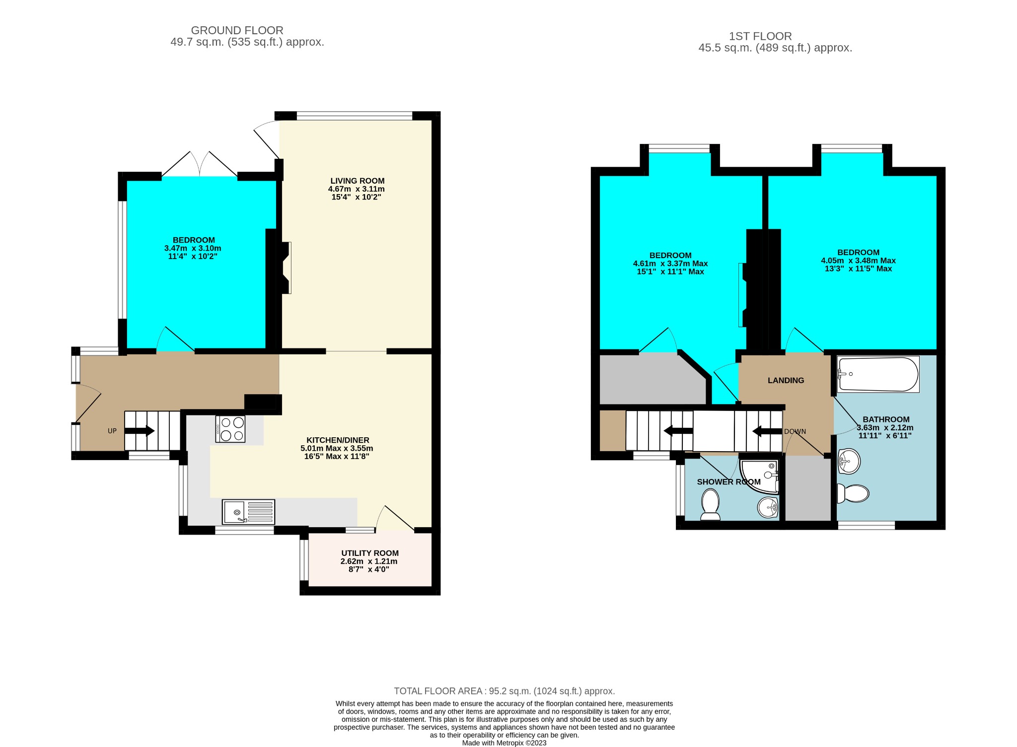 Cel-Mawr, Shutta, Cornwall floorplan