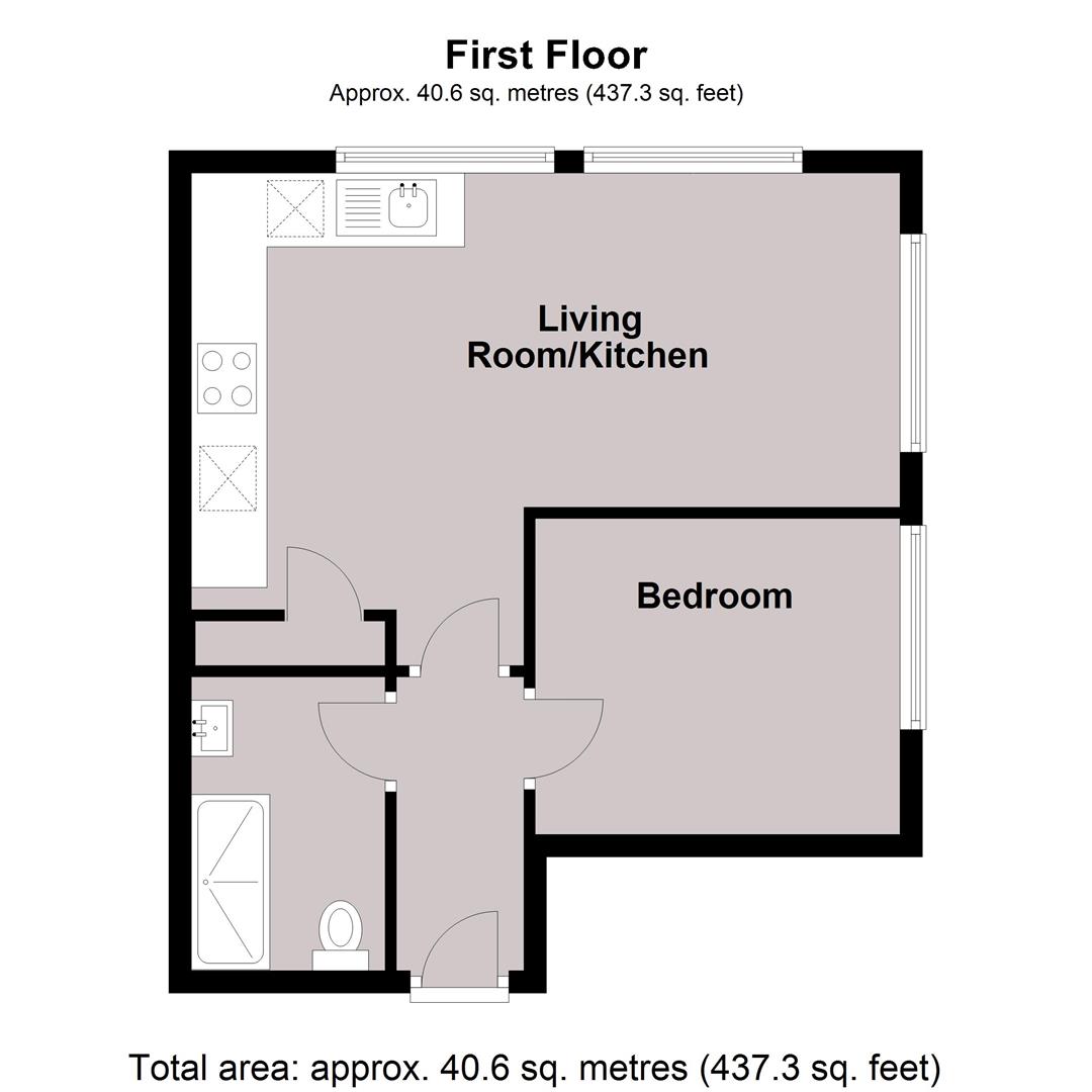 10 Oystergate Apartments,, Wraik Hill, Whitstable floorplan
