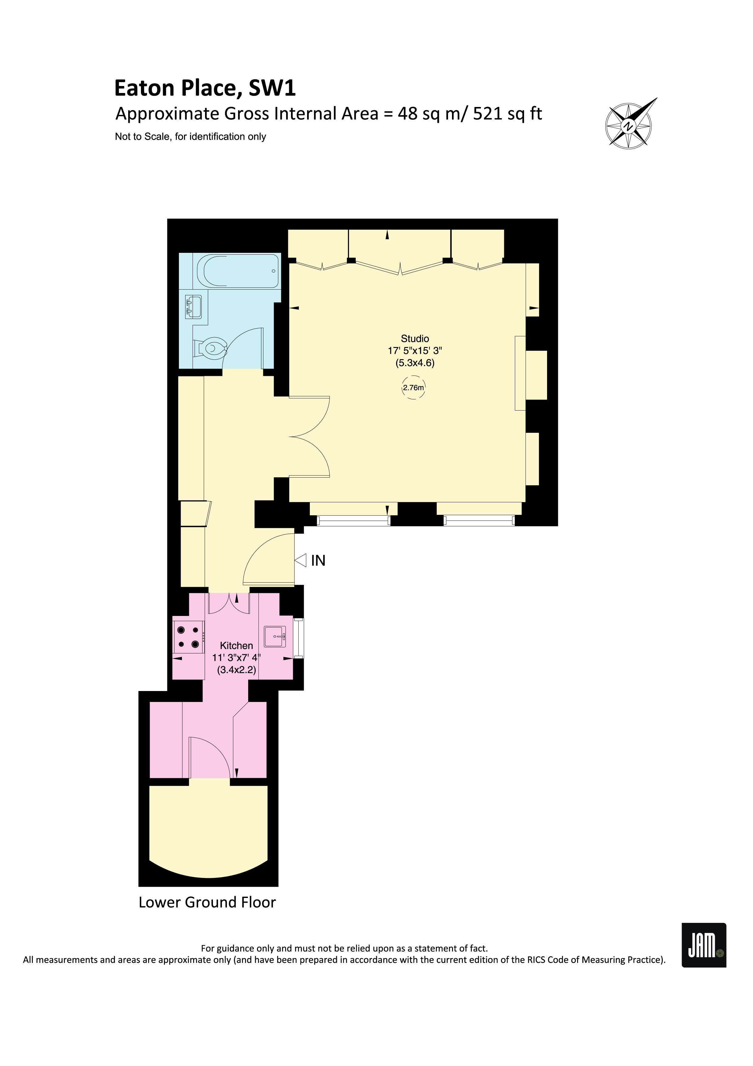 Basement Flat, London floorplan