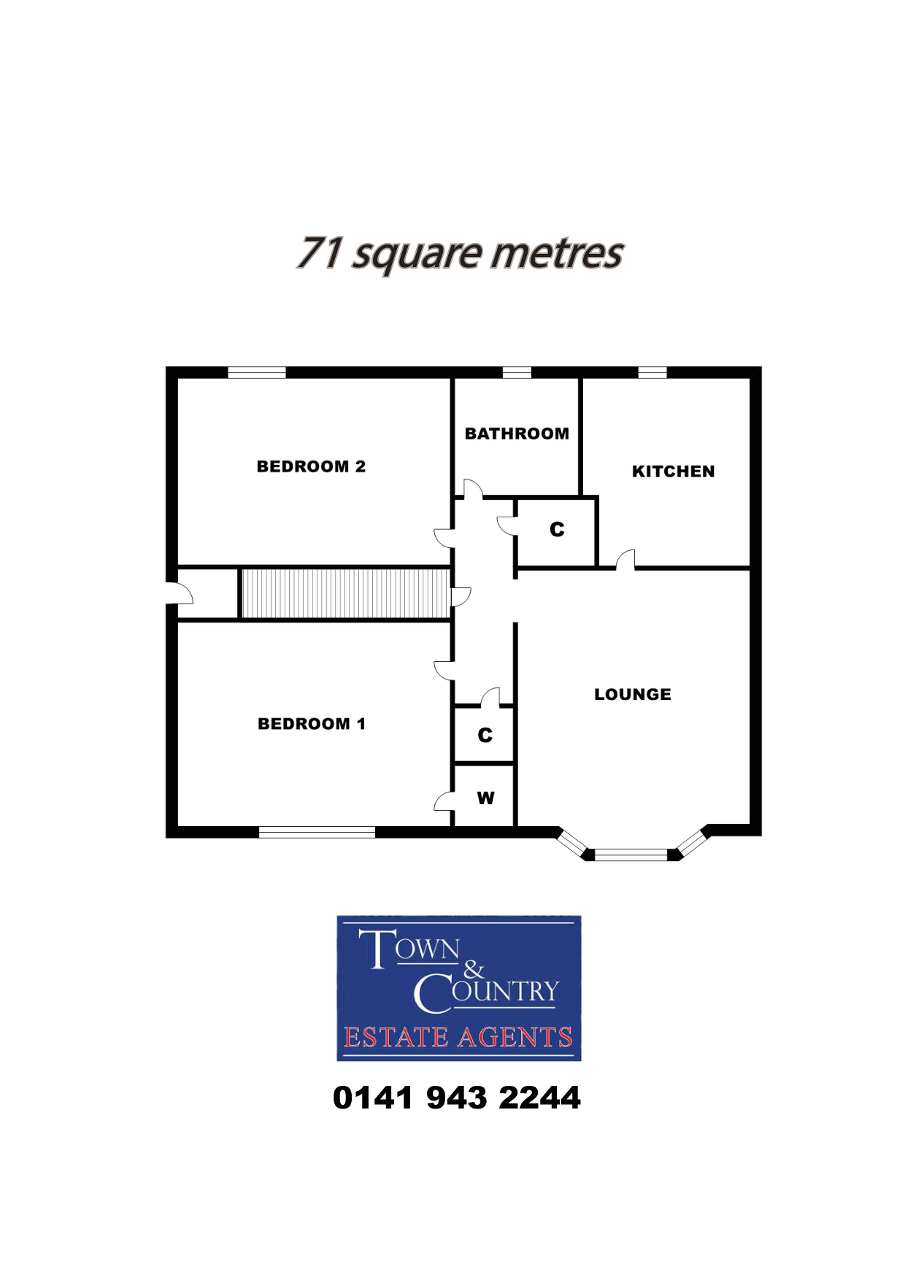 2 Bedrooms Flat for sale in Locksley Avenue, Knightswood, Glasgow G13