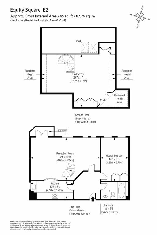 2 Bedrooms Flat to rent in Equity Square, Shacklewell Street E2