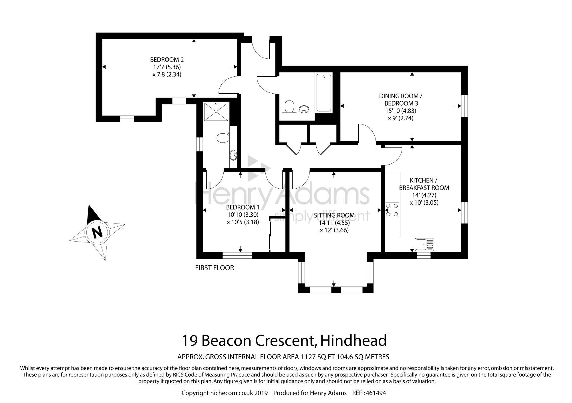 3 Bedrooms  for sale in Beacon Crescent, Hindhead GU26