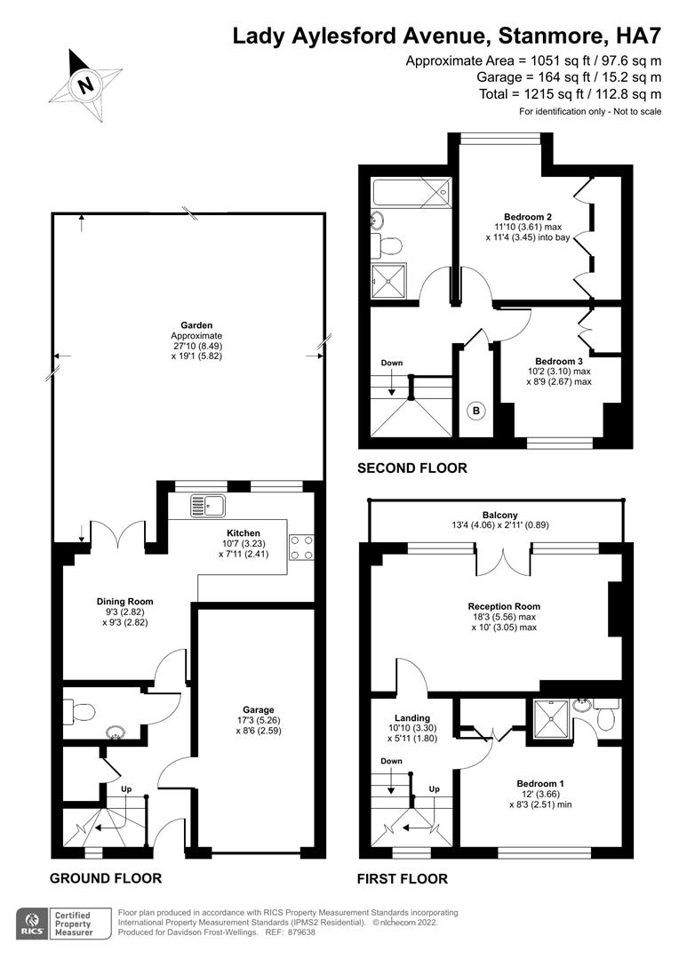 Lady Aylesford Avenue, Stanmore HA7, 3 bedroom property for sale