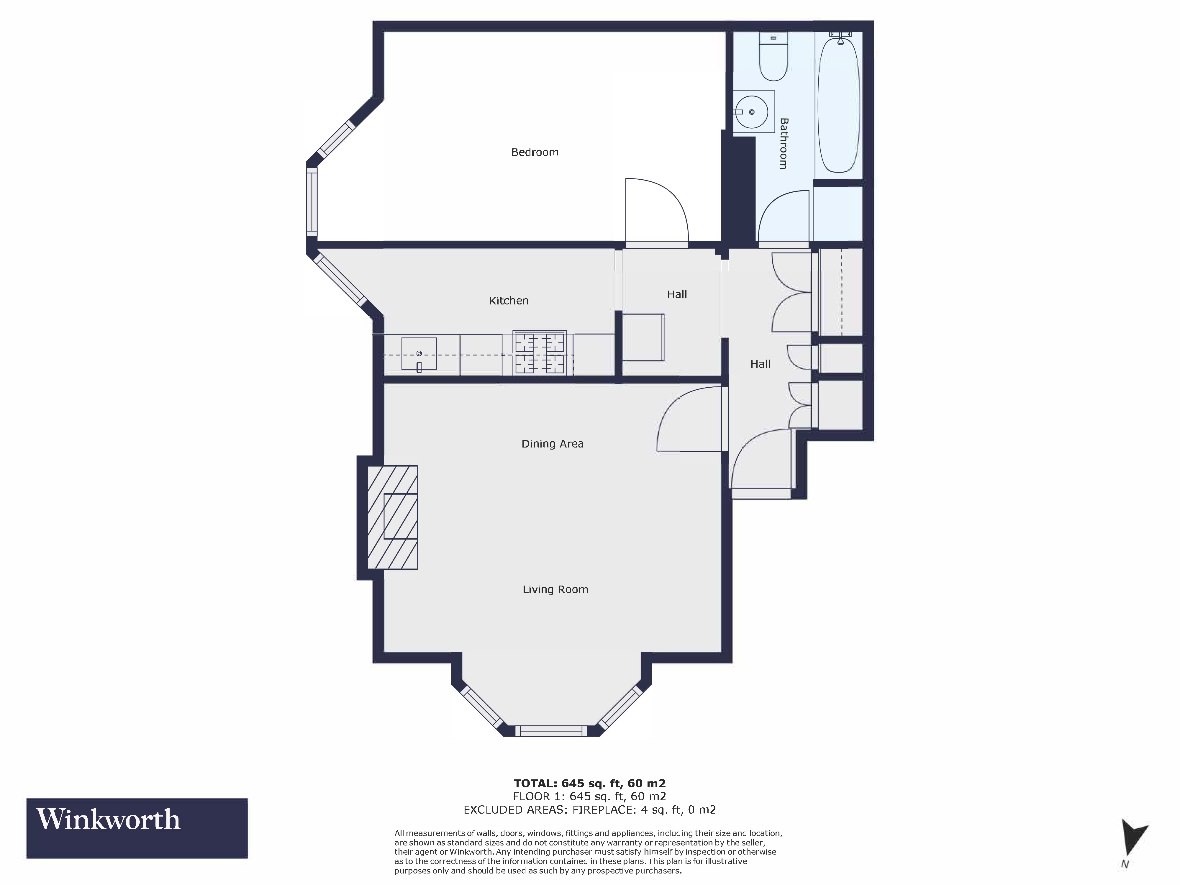 GFF, 24, Thorncliffe Road, London floorplan