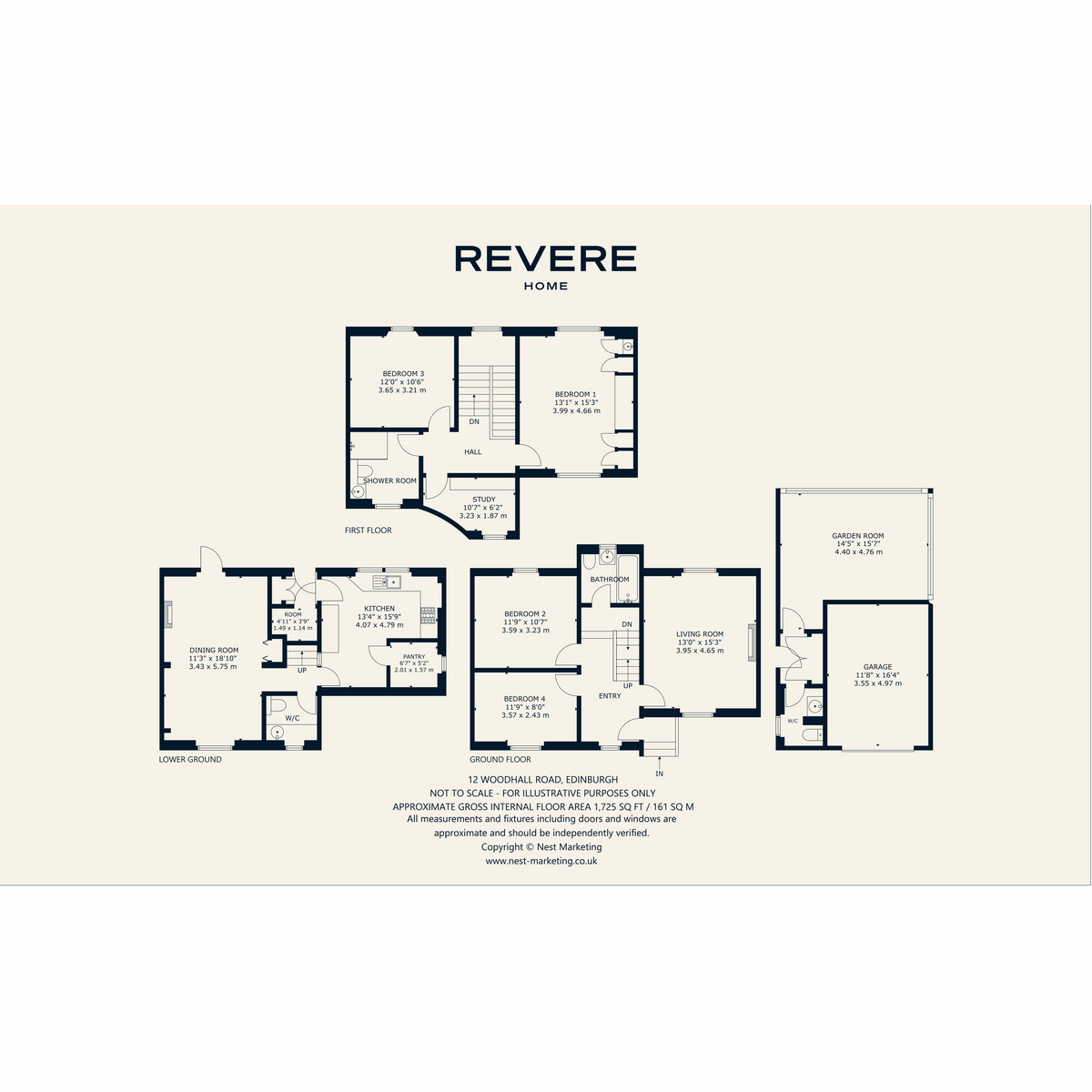 12, Woodhall Road, Edinburgh floorplan