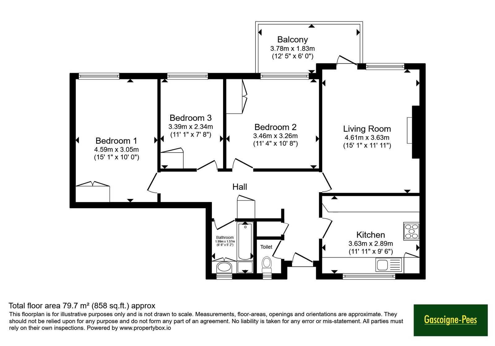 157,, Cambridge Gardens, Kingston upon Thames floorplan
