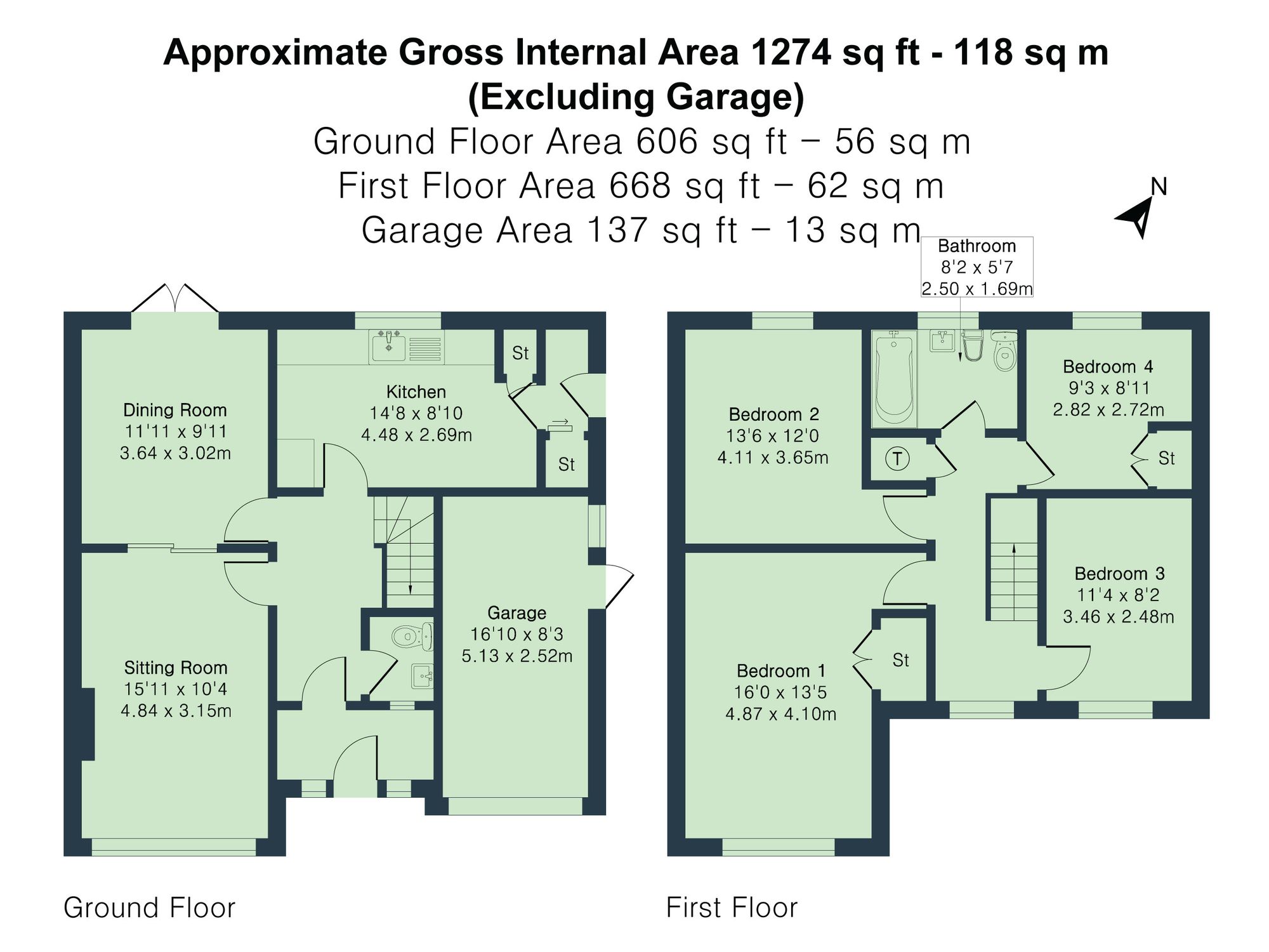 38 Ambrose Rise, Oxford floorplan
