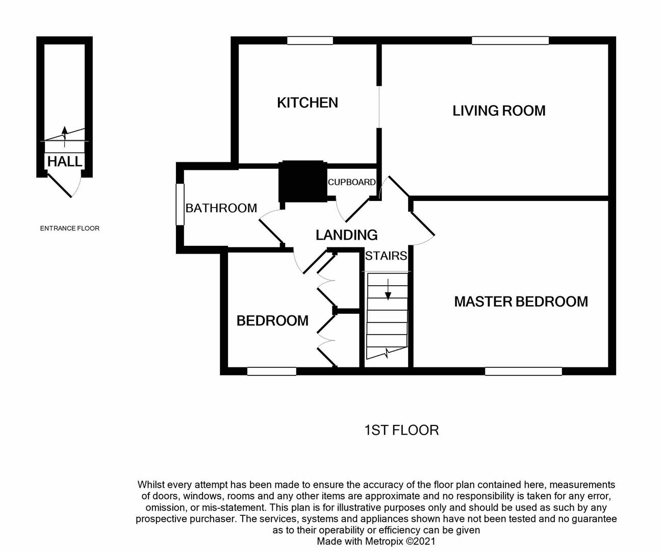 1, Thistleflat Road, Crook floorplan
