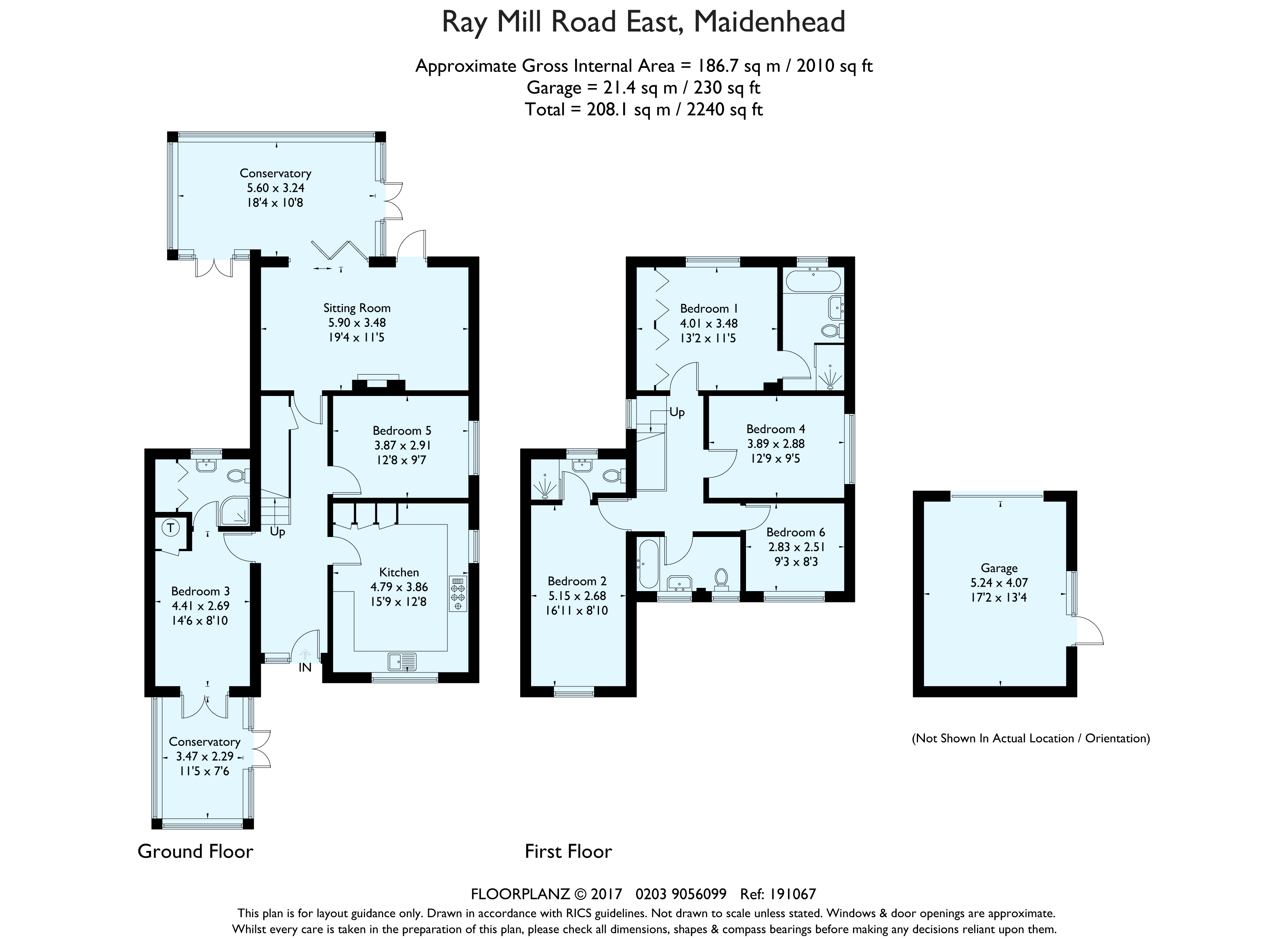 Little Raylands, Ray Mill Road East, Maidenhead floorplan
