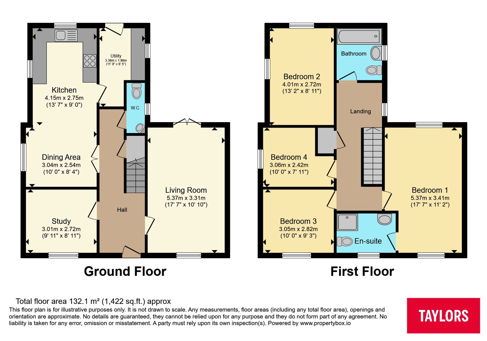 5, Cub Close, Northampton floorplan