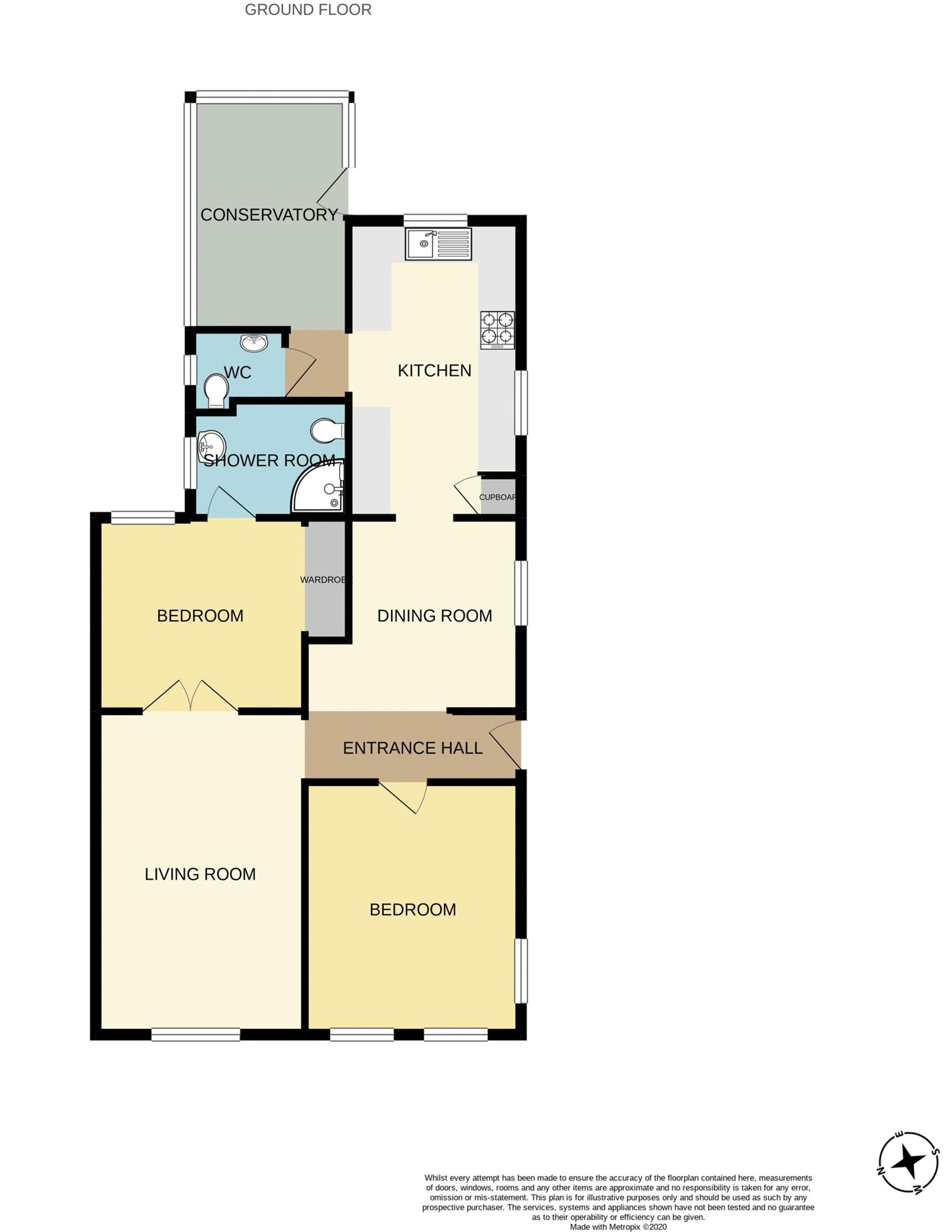 63 Ulalia Road, Newquay floorplan